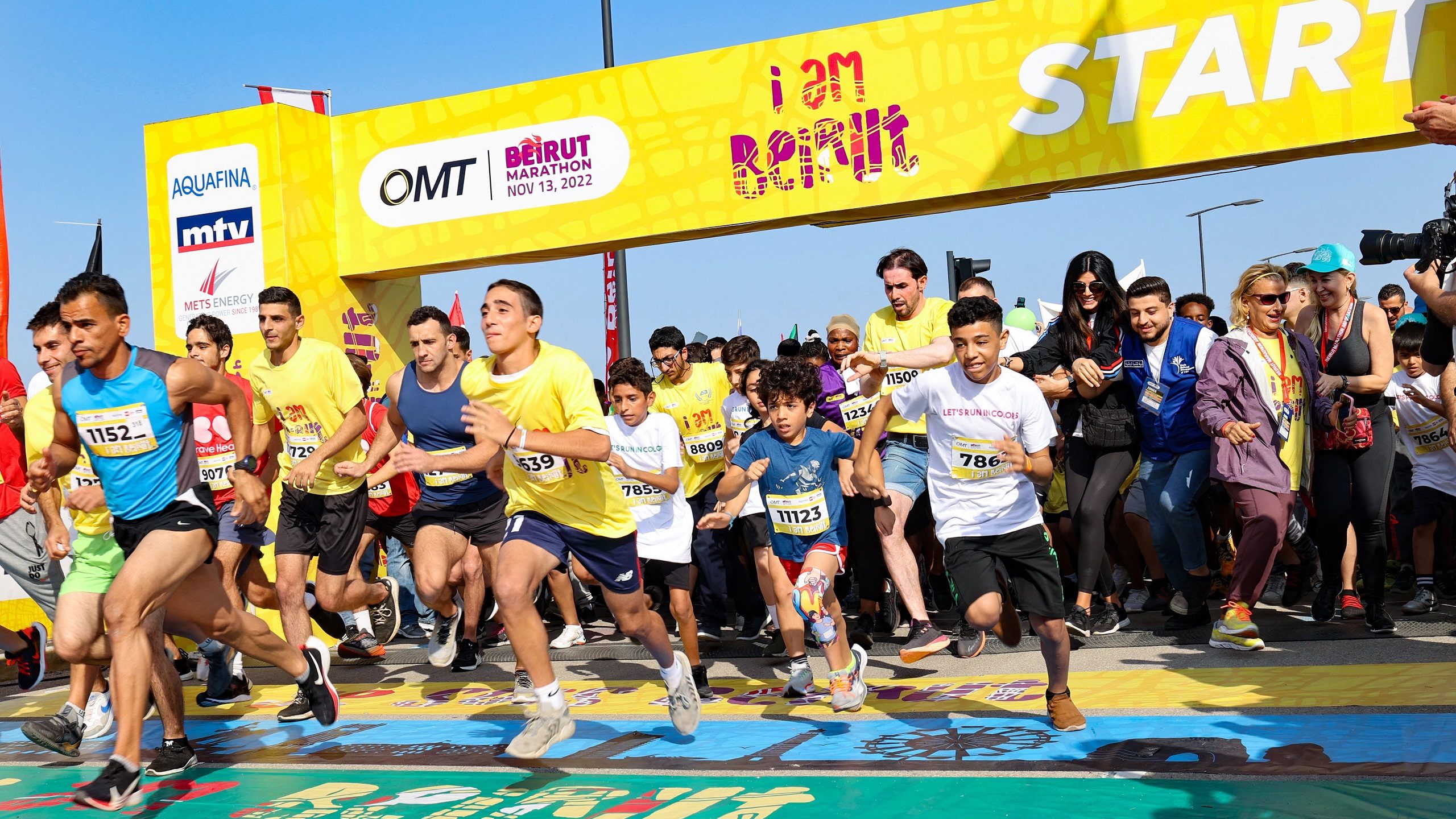12,000 Runners Participate in Beirut Marathon