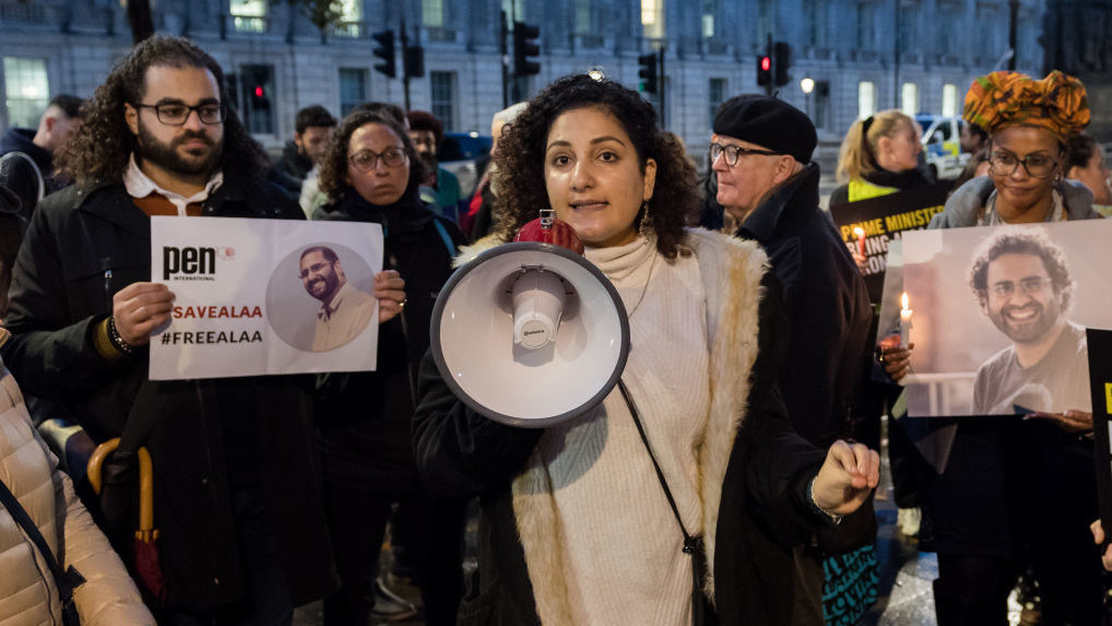 Sister of Egyptian Activist Alaa Abdel Fattah Presses His Case at COP27