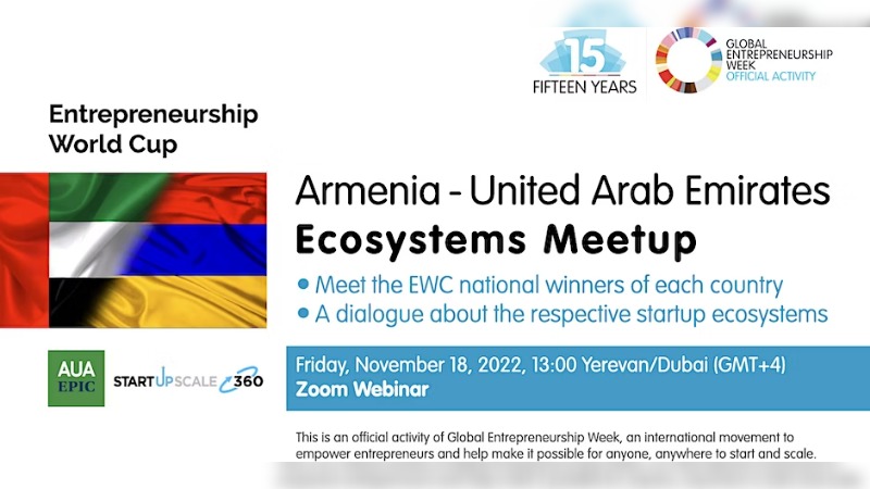 Armenia – United Arab Emirates Ecosystems Meetup