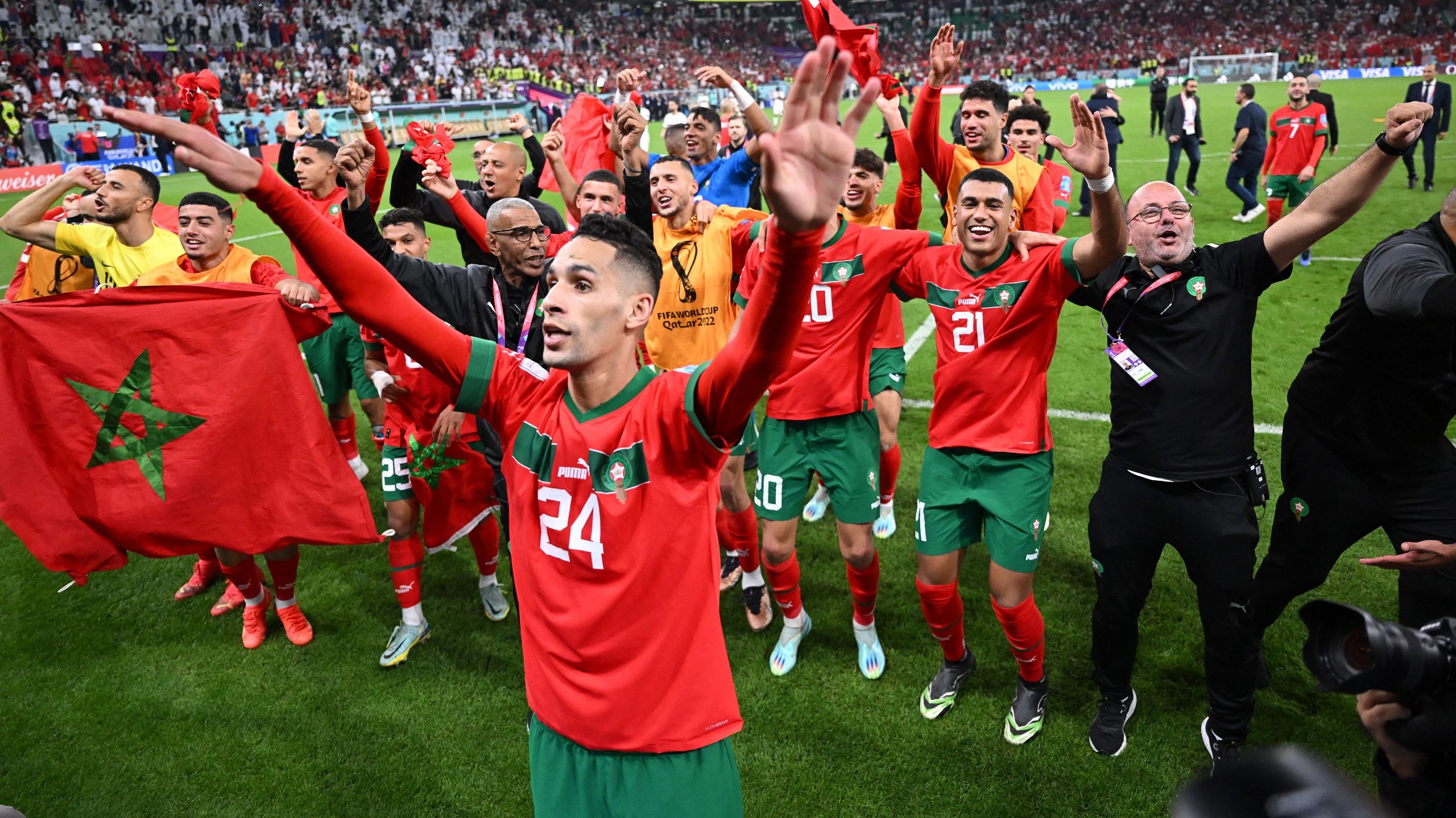 Moroccan Football Squad’s Magical World Cup Journey Continues