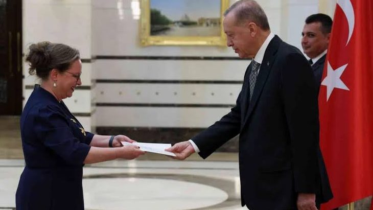 Israel S New Ambassador To Turkey Presents Credentials To Erdogan The   New Israeli Ambassador To Turkey Twitter E1672215018715 