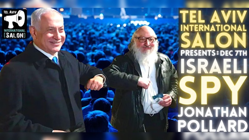 INVITATION: Israeli Spy Jonathan Pollard, Dec 7th, FREE