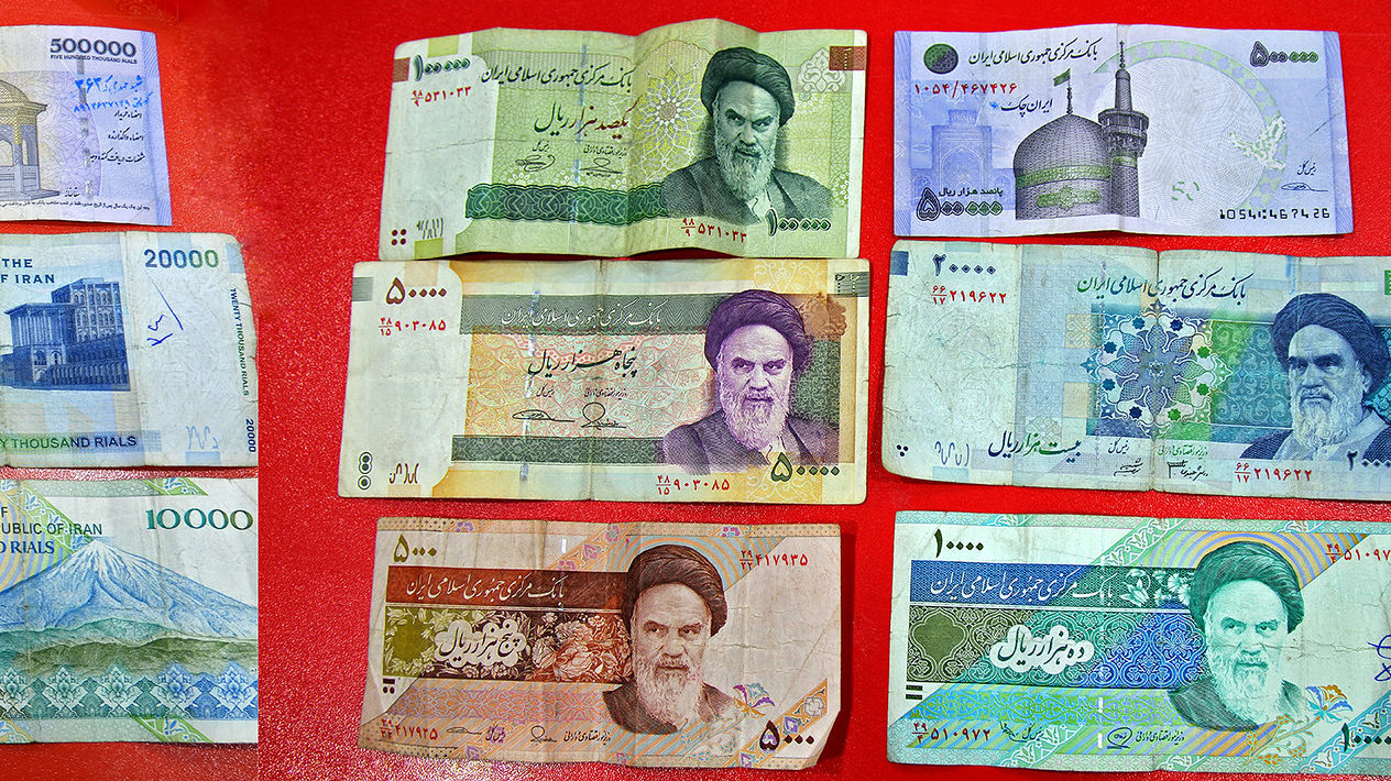 Iran’s Currency Falls to Record Low