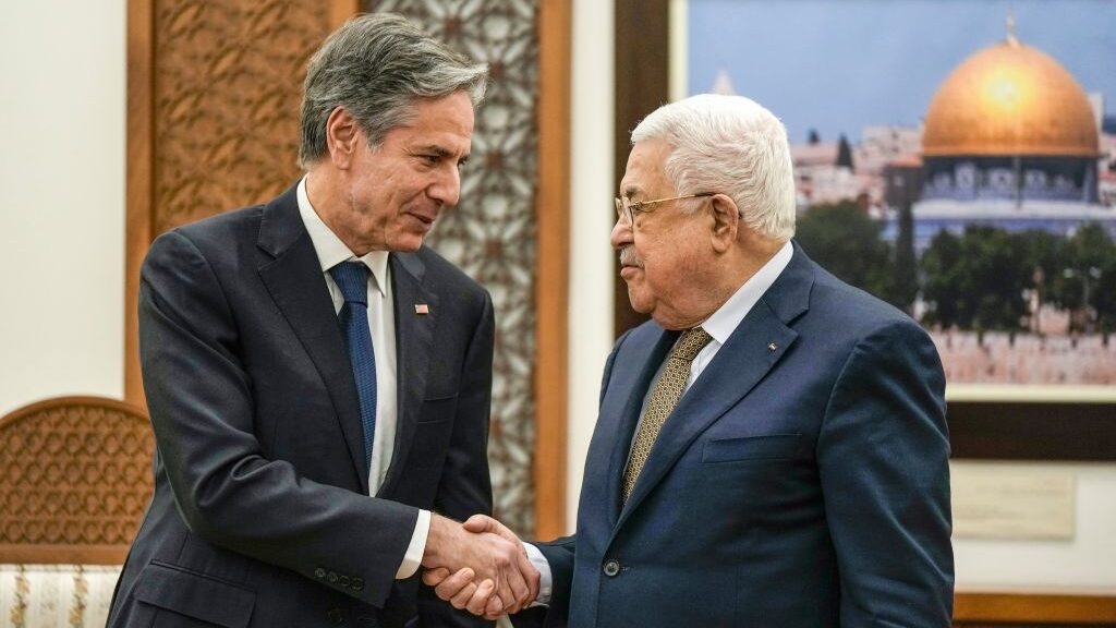 In Ramallah Meeting With Abbas, Blinken Calls for Deescalation