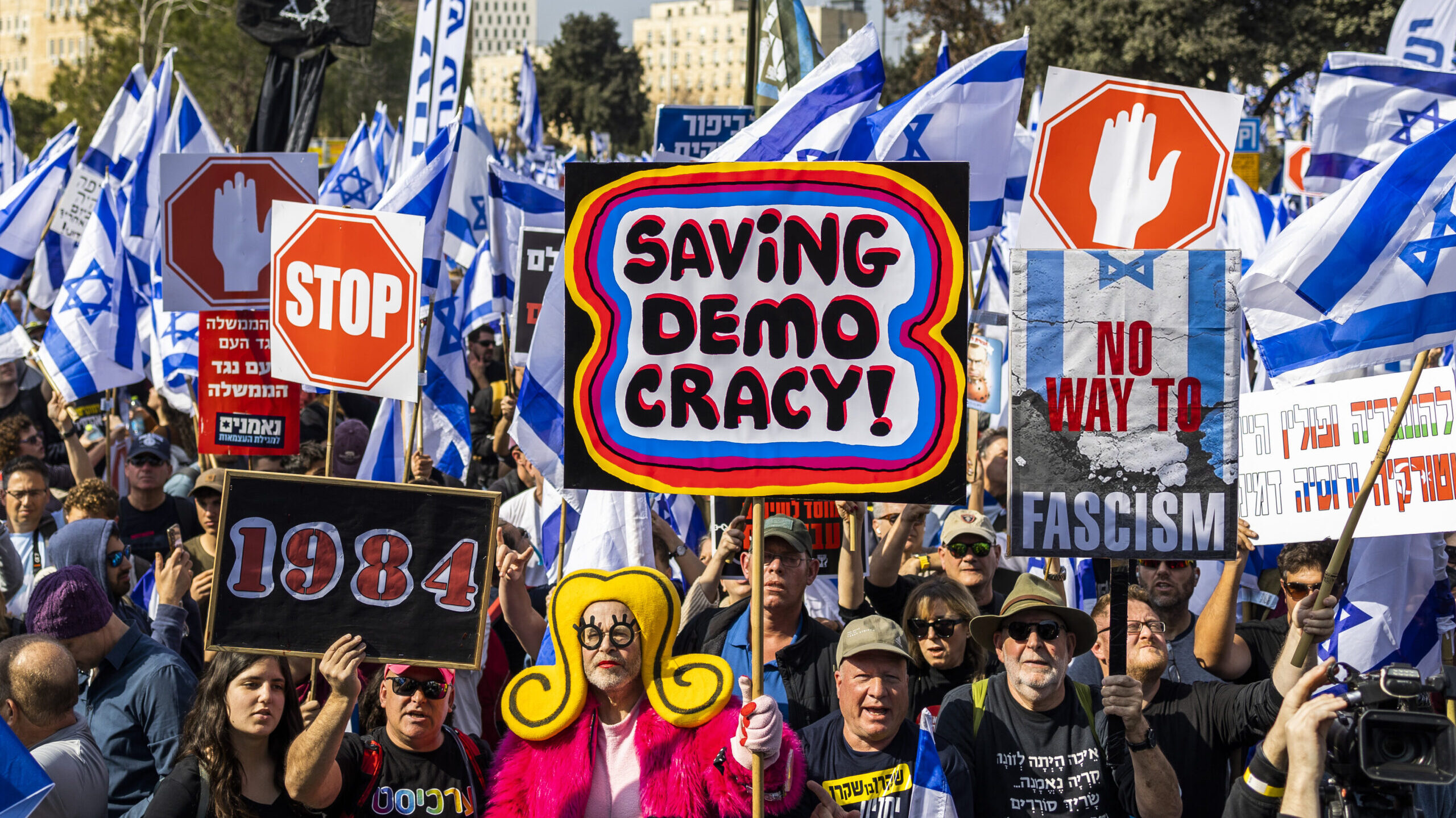Right-wing Israelis Speak Out in Favor of Controversial Judicial Reforms