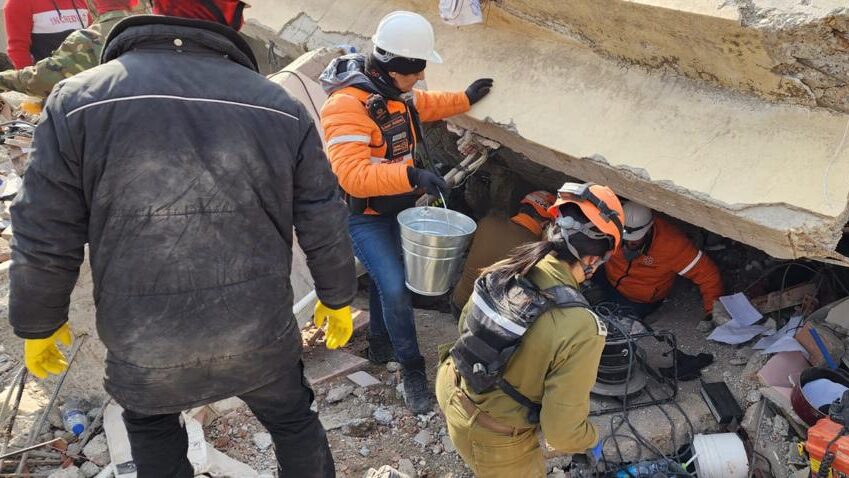 Israeli Rescue Worker Tells TML of Hunting for Survivors in Quake-stricken Turkey