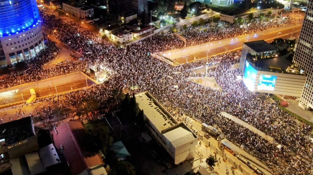 Protest Against Israel’s Judicial Reform Brings Out 300,000 in Several Cities