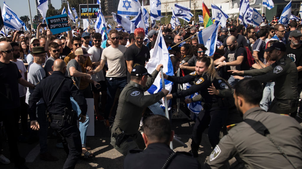 Israelis Protest Across Country Over Judicial Reforms in ‘Day of Disruption’