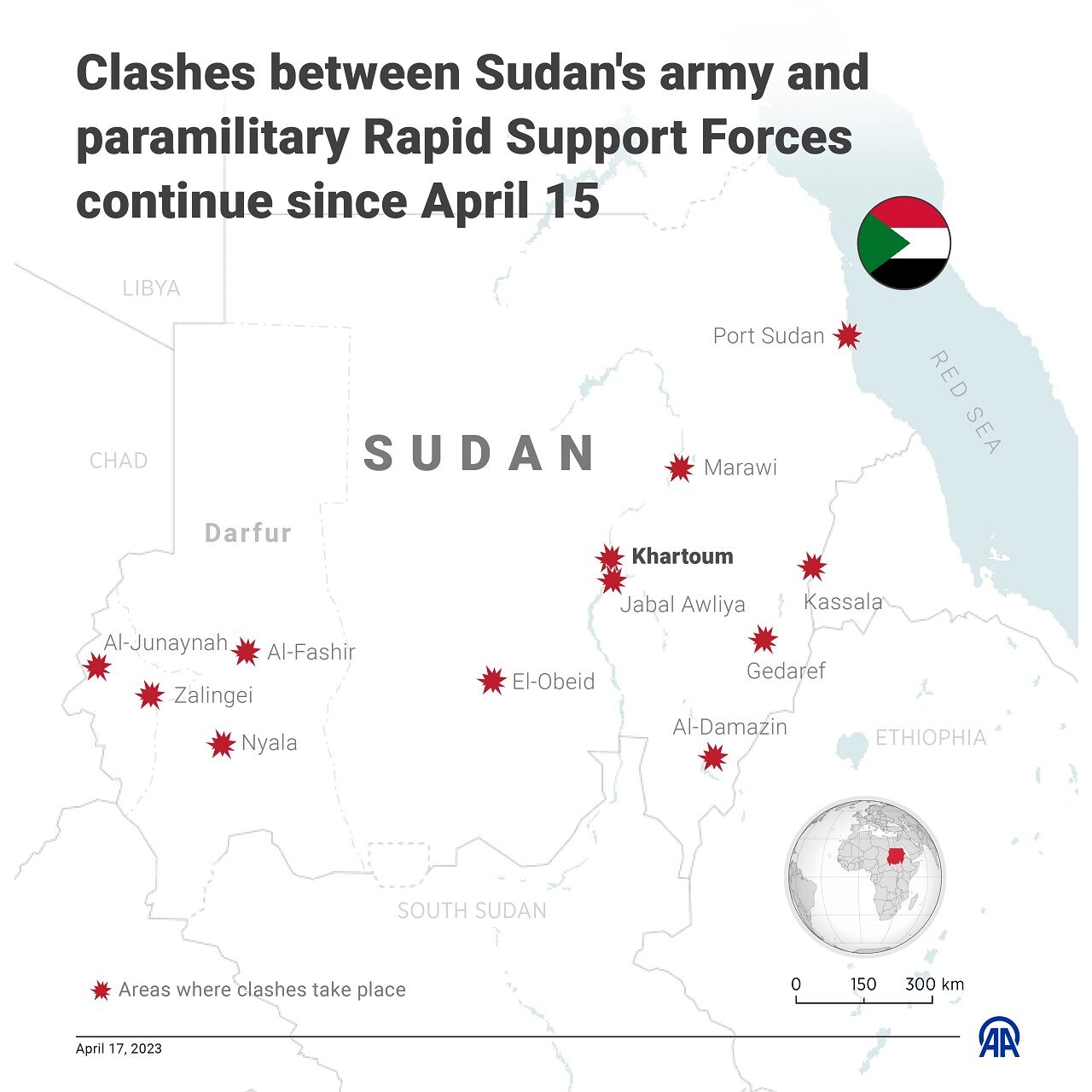 Map Explainer: Sudan