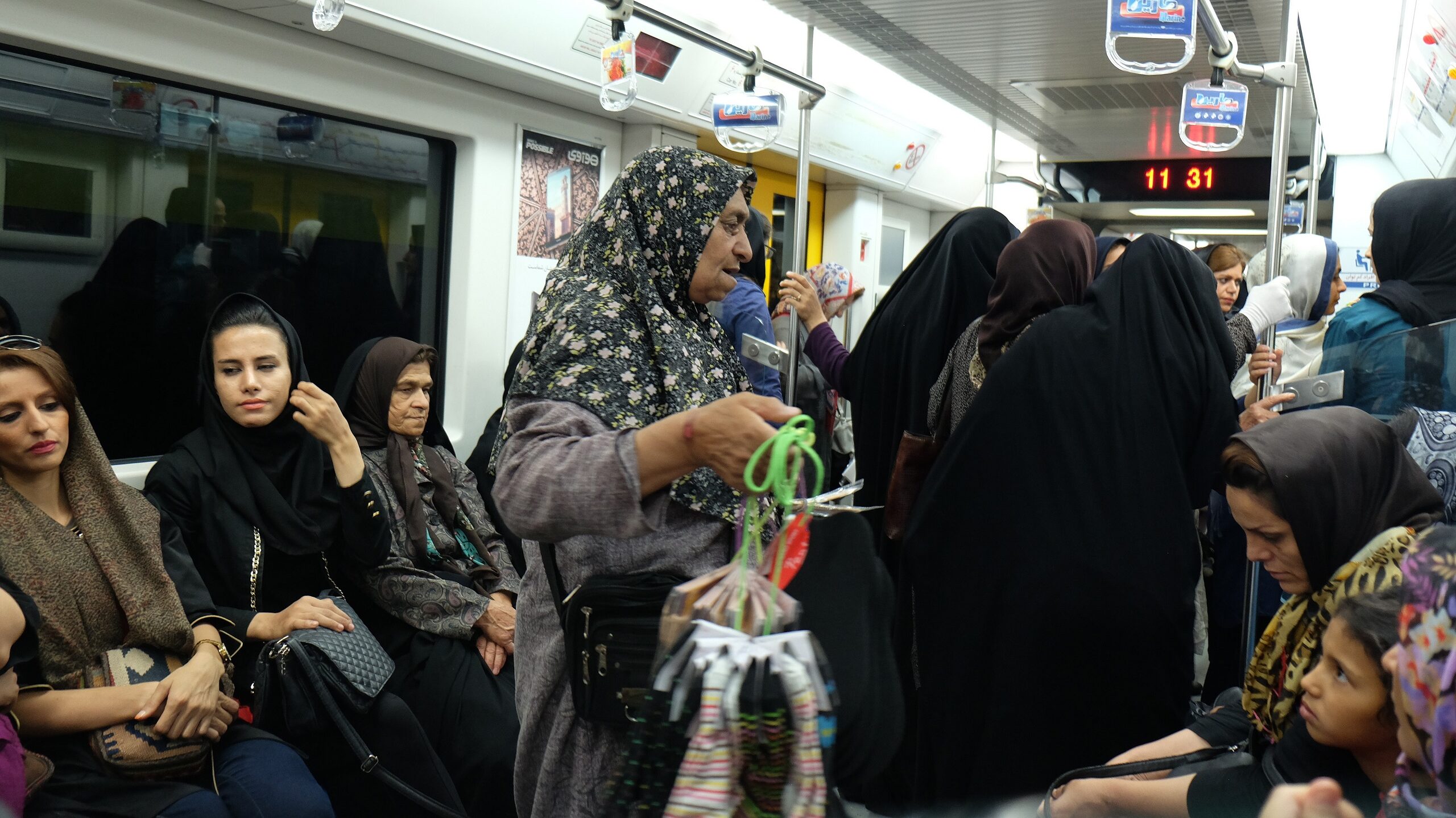 Iran Bars Women Without Hijab From Tehran Metro as Crackdown on Women’s Rights Continues