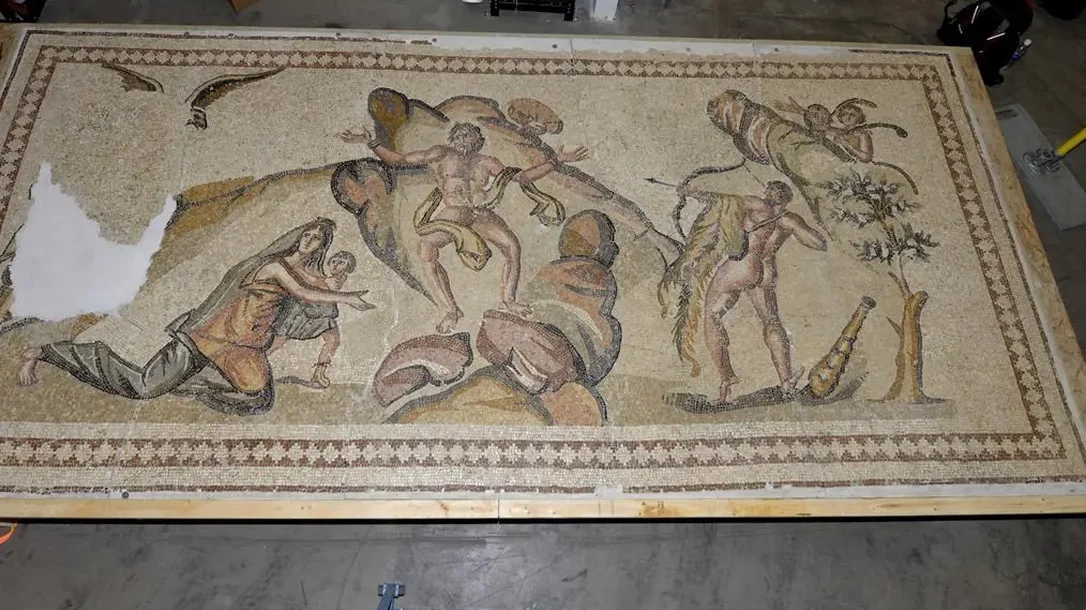 California Man Found Guilty of Importing Ancient Syrian Mosaic