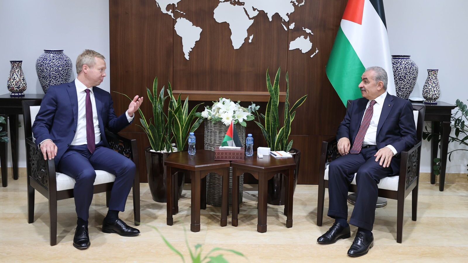 Palestinian PM Calls for Int’l Support To Safeguard 2-State Solution