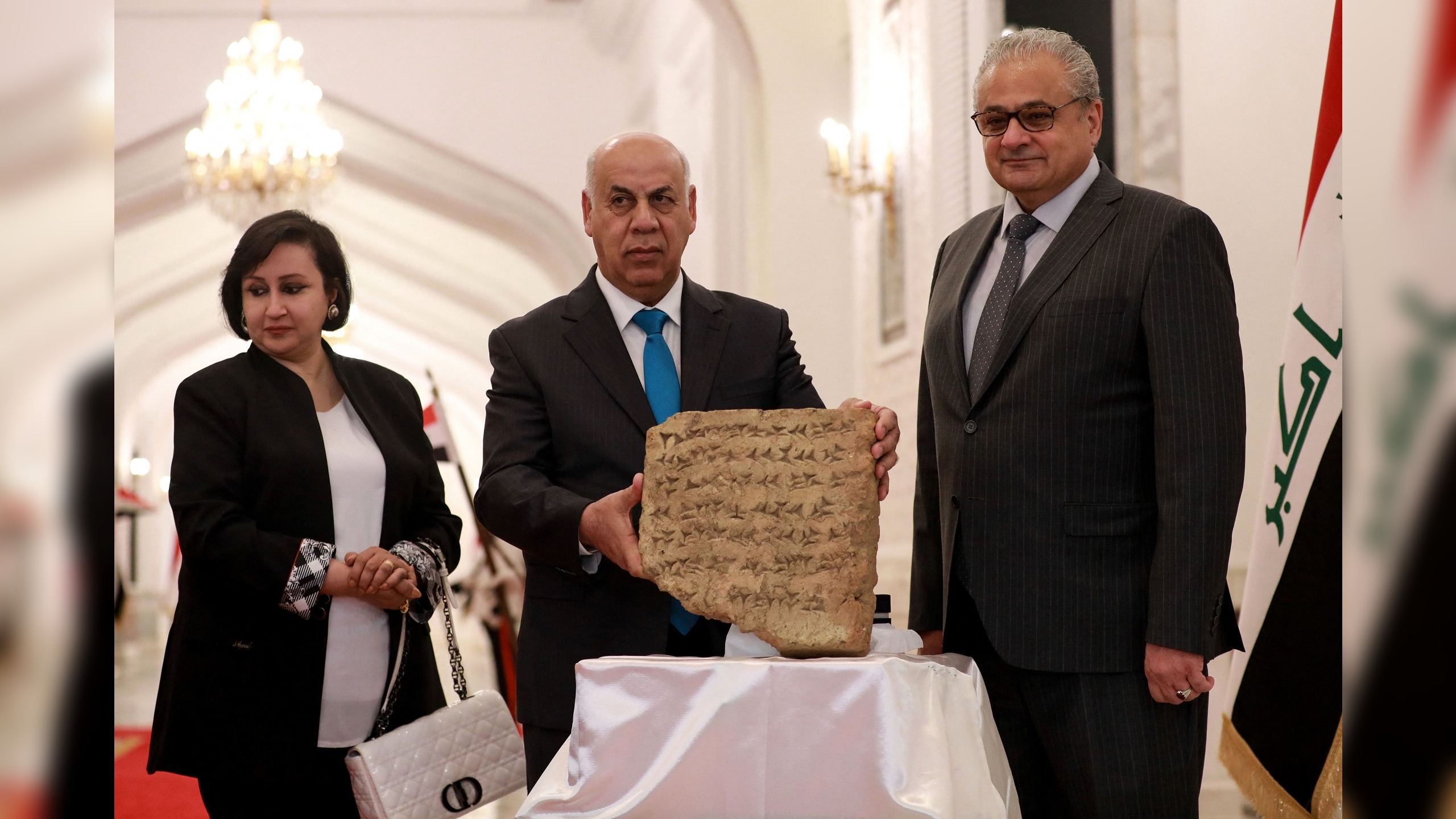 Ancient Assyrian Stone Tablet Repatriated to Iraq from Italy