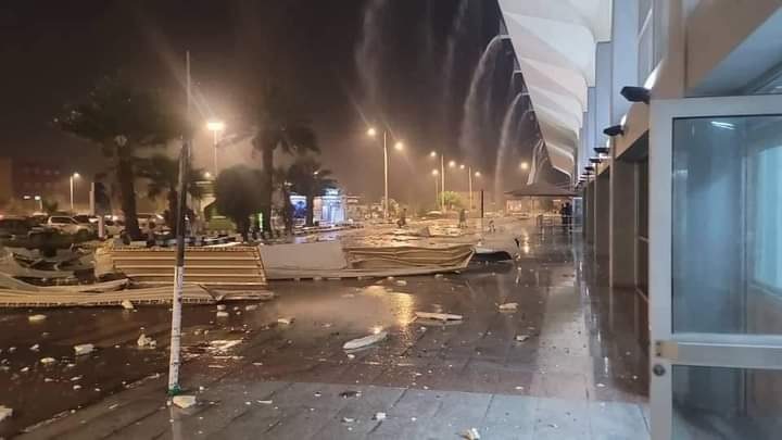 Powerful Storm Injures 11 at Aden Airport, Causes Widespread Damage