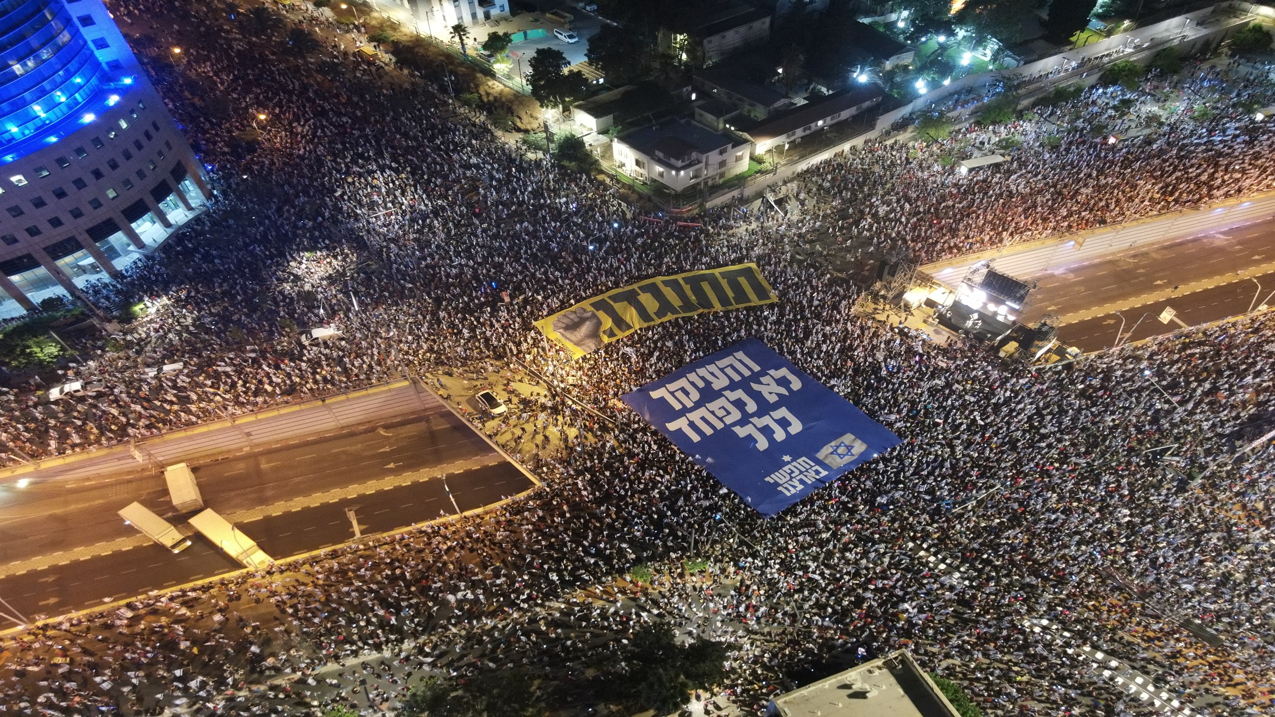 Week 27 of Historic Protests Against Judicial Overhaul in Israel: ‘We Will Oppose You With Every Nonviolent Means We Have’