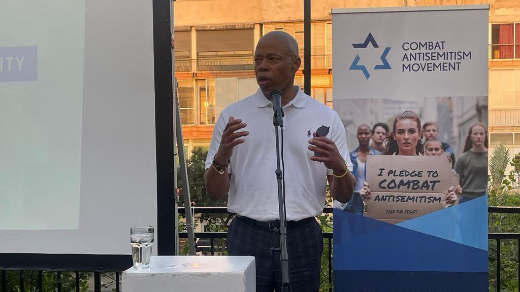NYC Mayor Eric Adams Celebrates Innovation, Stresses Fight Against Antisemitism in Israel Visit