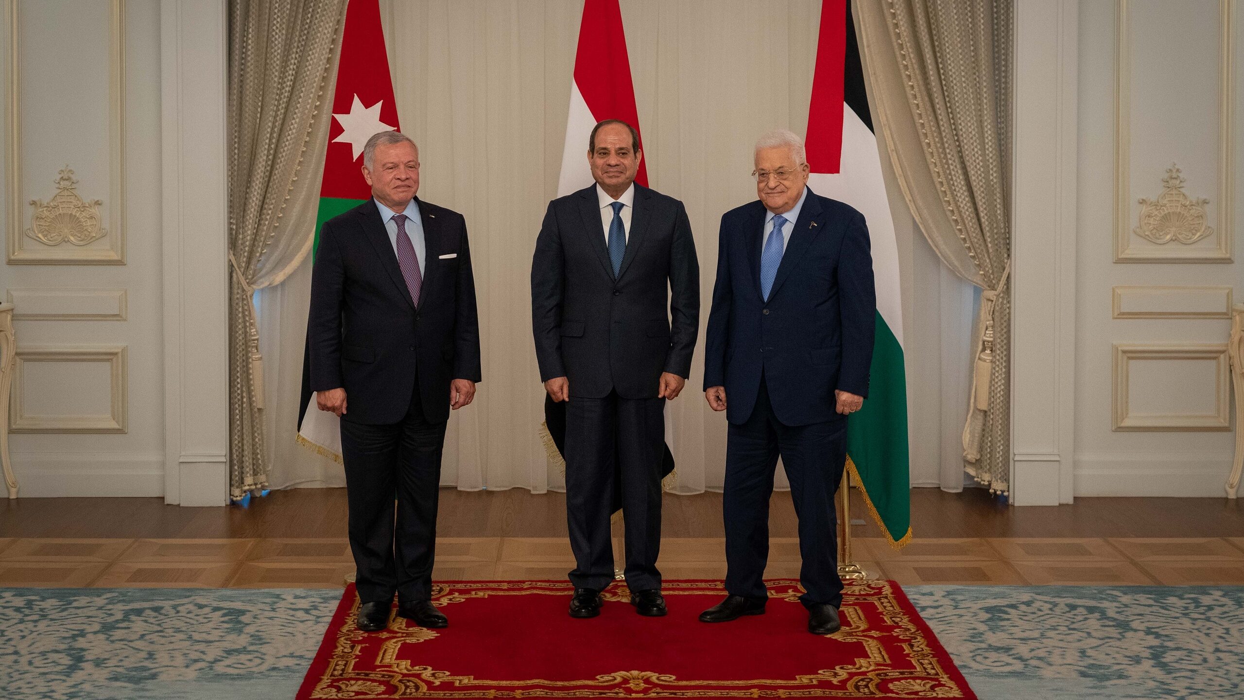 Egyptian, Jordanian and Palestinian Leadership Condemn Israel, Call for Peace