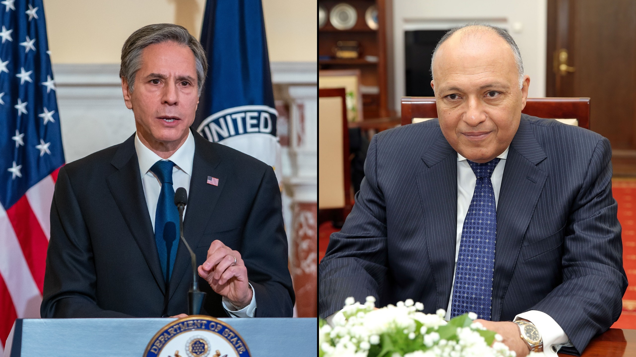 Blinken, Shoukry Discuss Regional Challenges, Strengthen US-Egypt Bilateral Ties