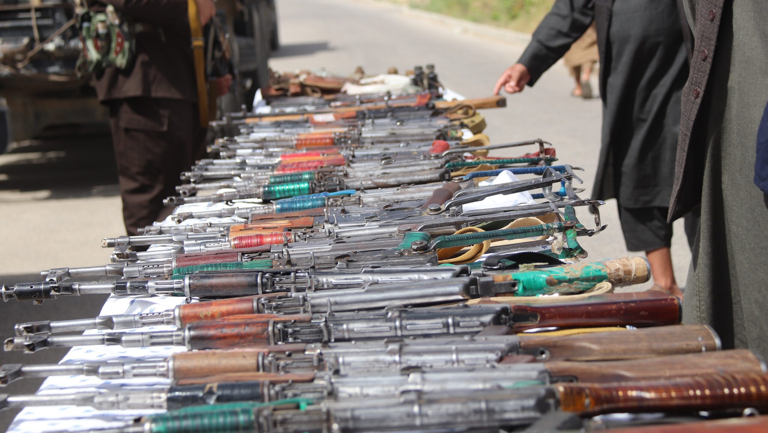 Massive Weapons Cache Uncovered in North Afghanistan’s Balkh Province