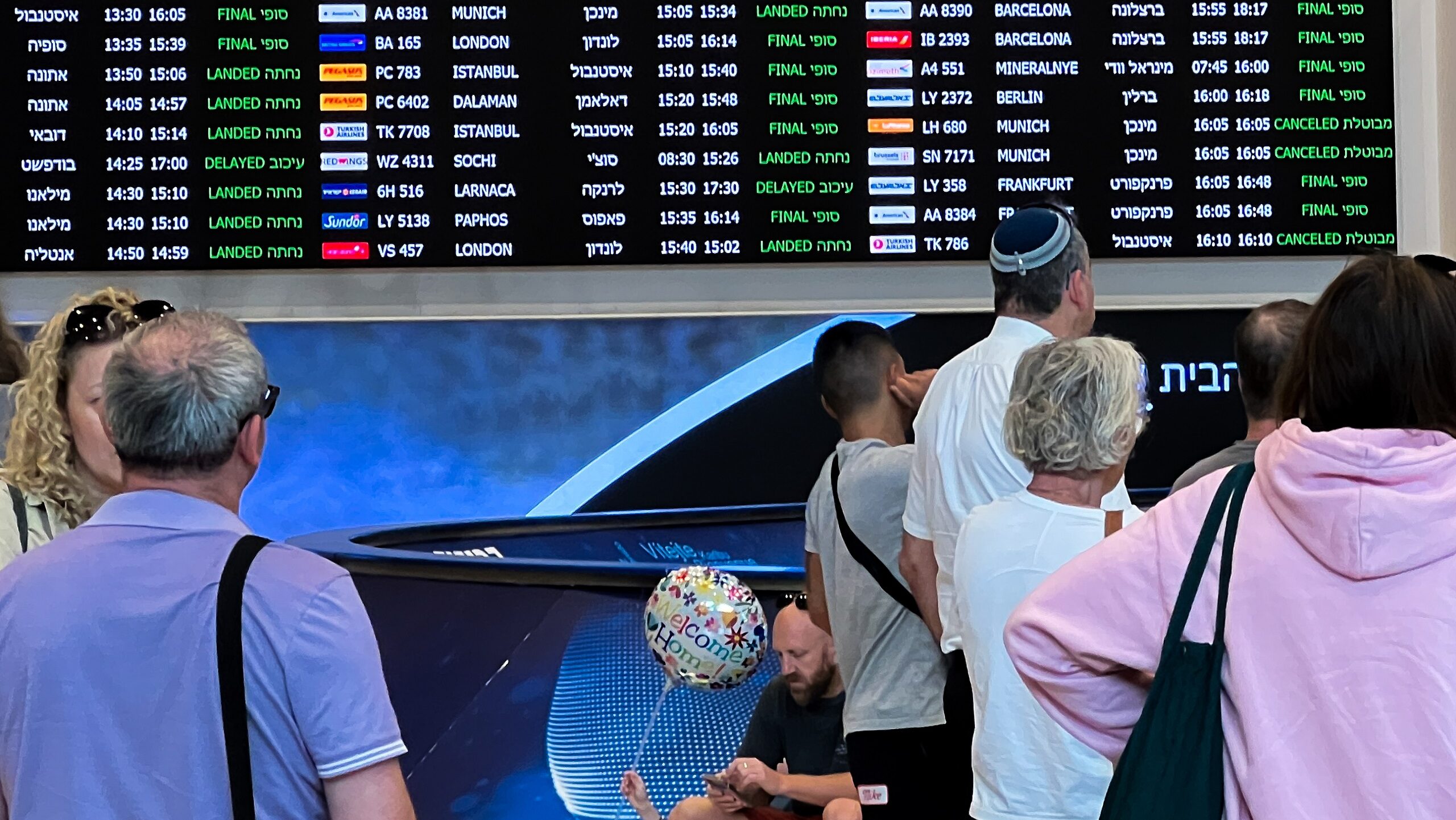 Hysteria at Israel’s Airport as Many Return To Enlist, Terrified Tourists Desperate To Flee