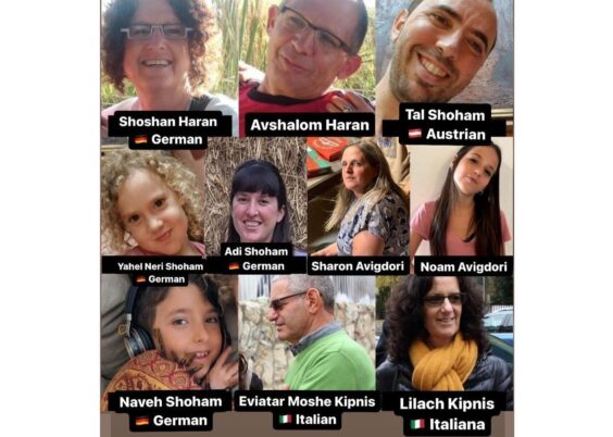 Extended Family of 9 Missing from Kibbutz Be’eri