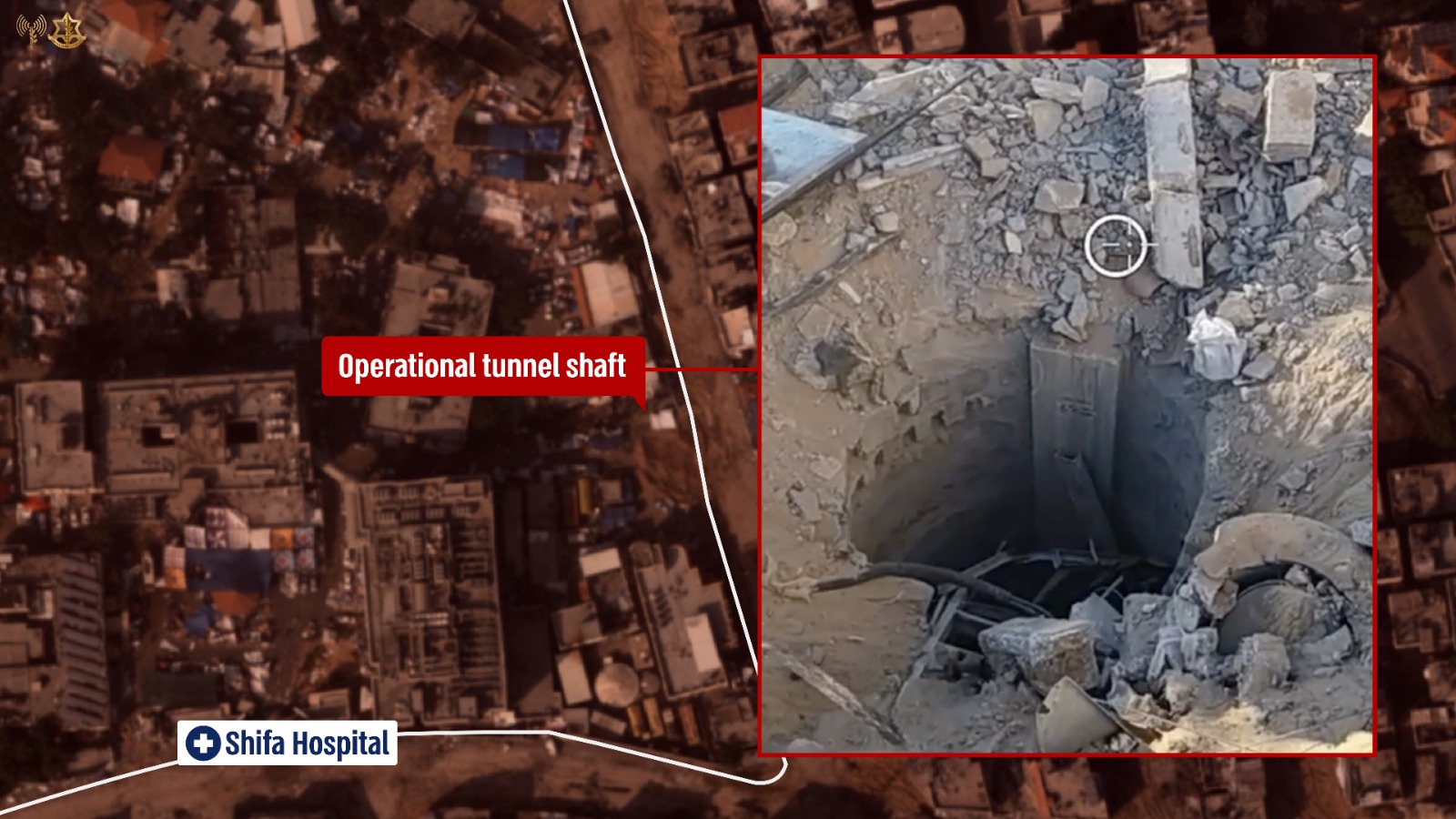 Israeli Military Discovers Extensive Terrorist Tunnel Below Gaza Hospital