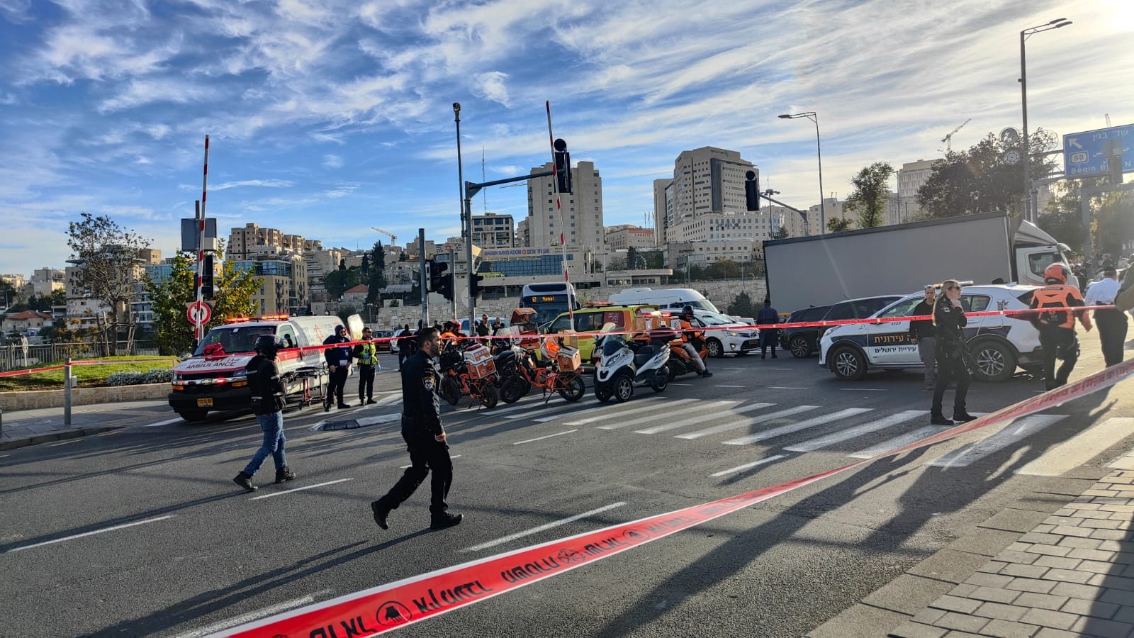 3 Killed in Terrorist Shooting at Jerusalem Bus Stop