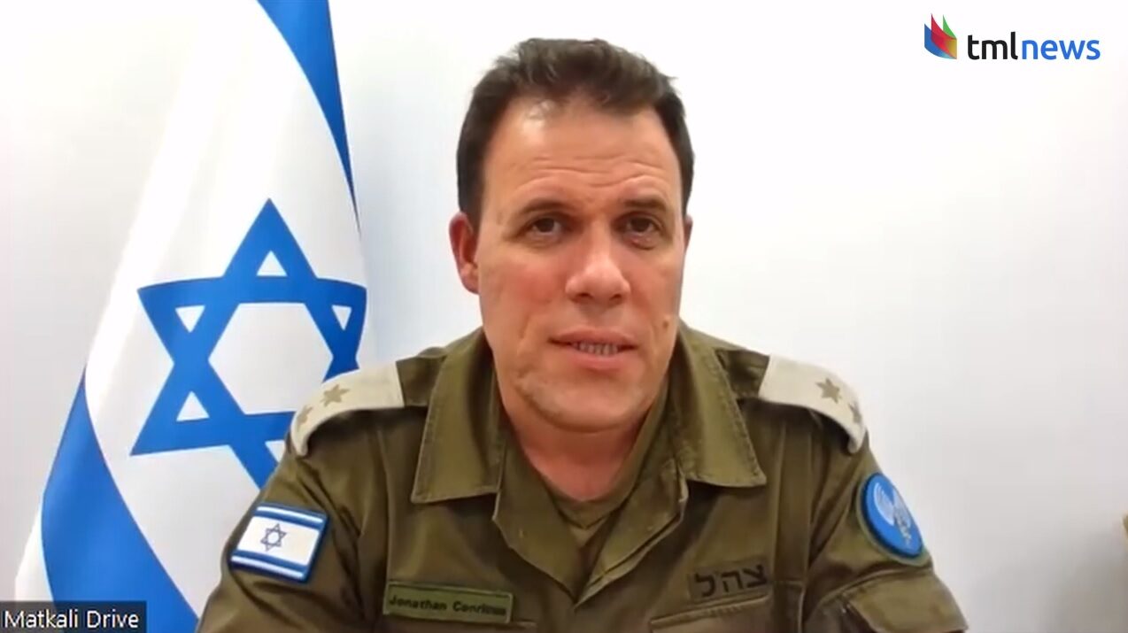 IDF Int’l Spokesman Outlines Gaza War Strategy, Hostage Rescue Efforts