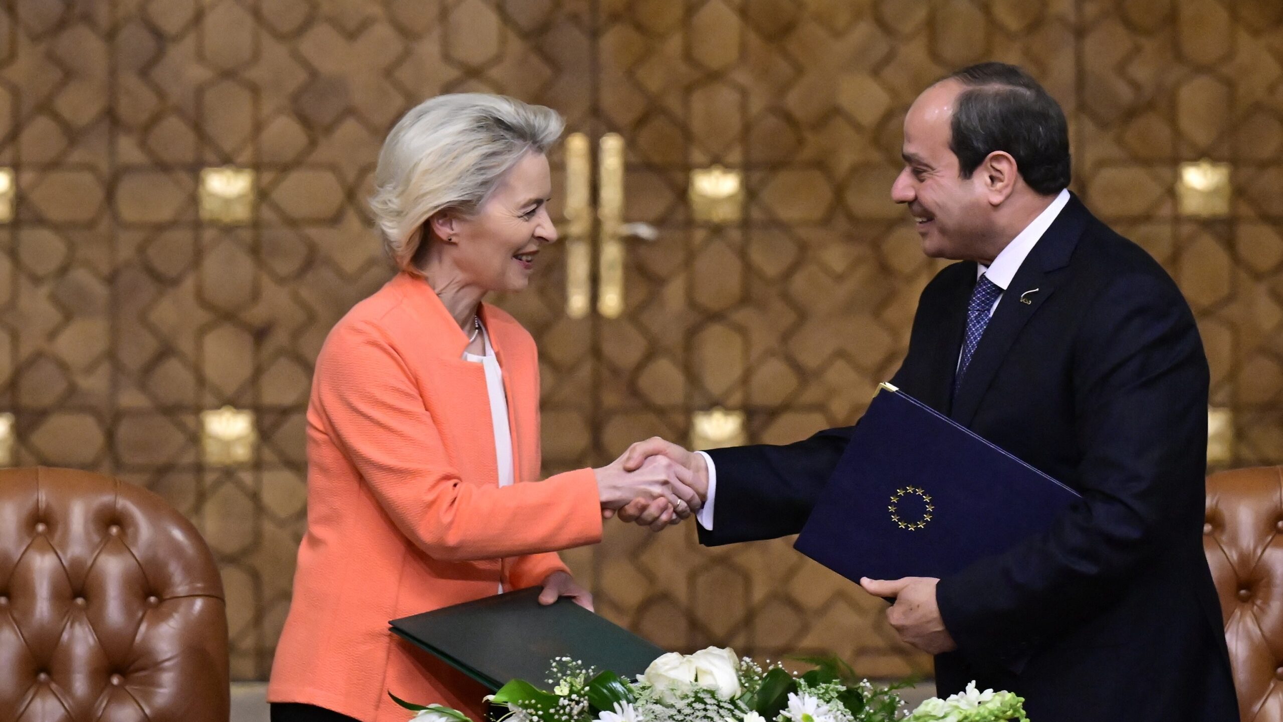 Egypt’s el-Sisi, EC’s von der Leyen Aim To Deepen Egyptian-European Relations