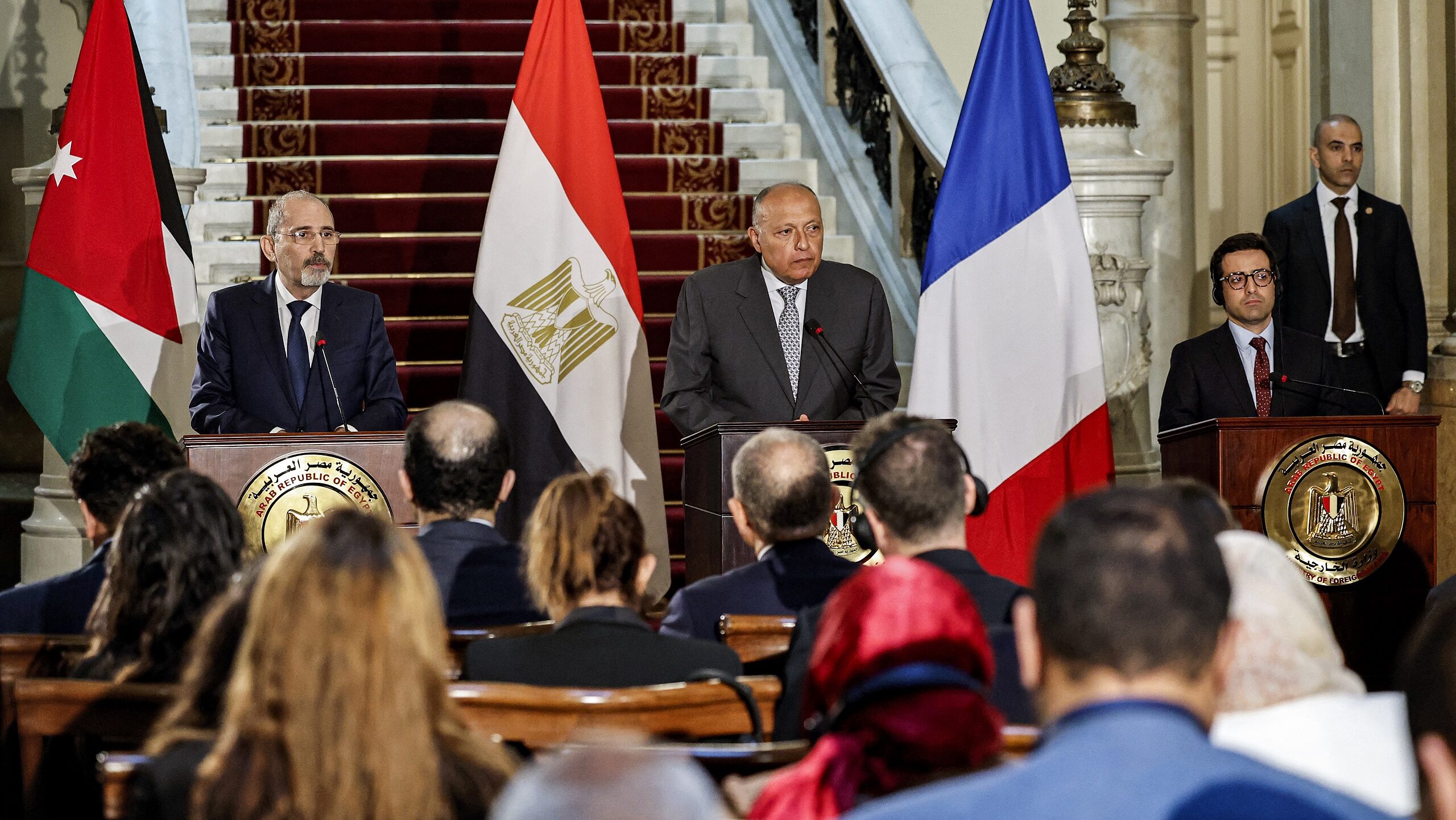 Cairo Summit: Ministers Demand Cease-fire, Urge 2-State Solution