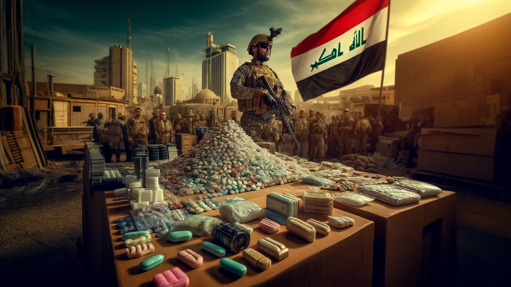 Iraqi Forces Seize One Million Narcotic Pills in Major Drug Bust