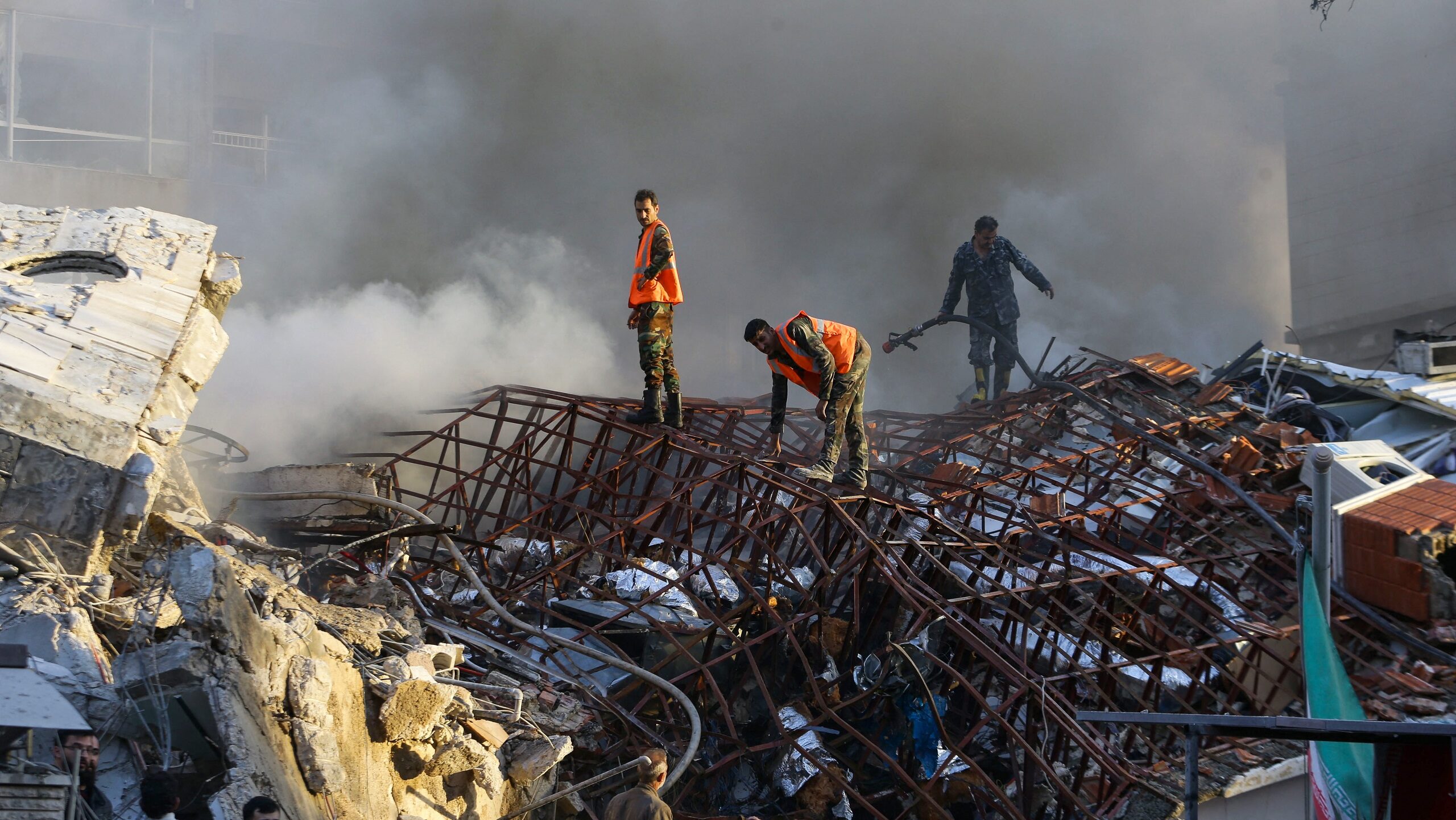 Suspected Israeli Airstrike on Iranian Embassy in Syria Kills 7 Military Advisers