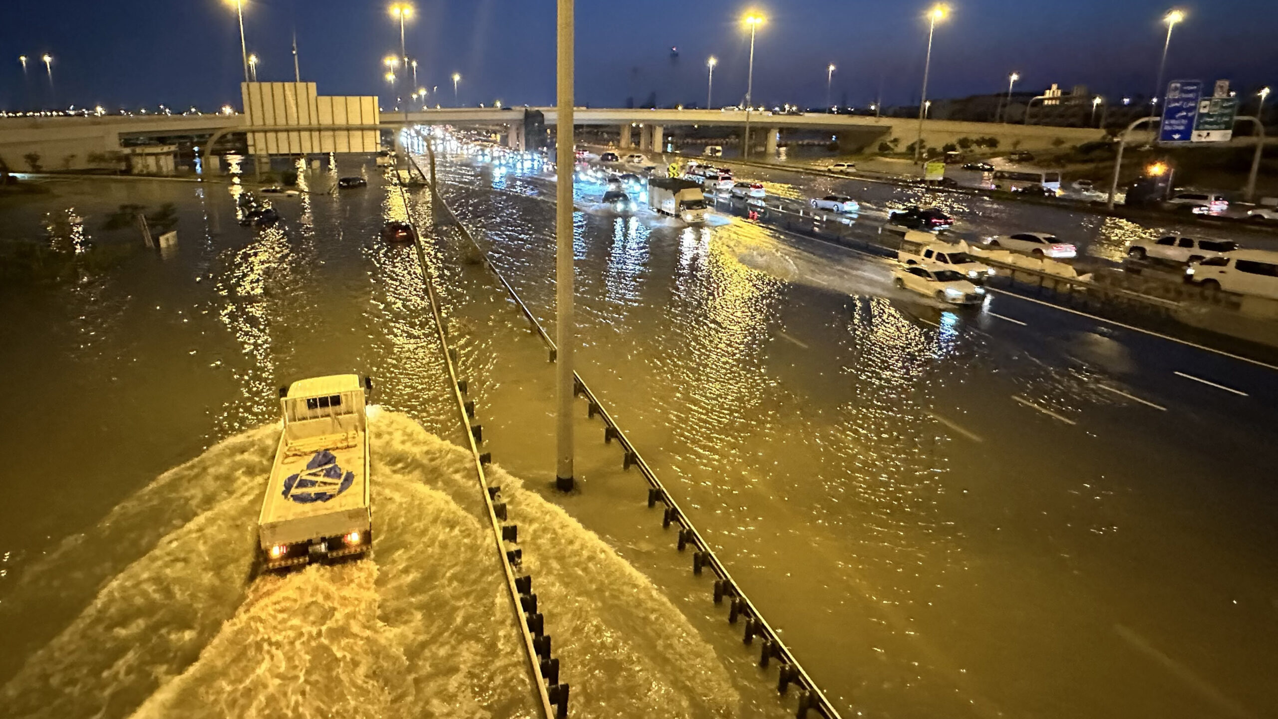 Historic Rainstorm Wreaks Havoc in UAE, Disrupts Flights and Floods Major Roads