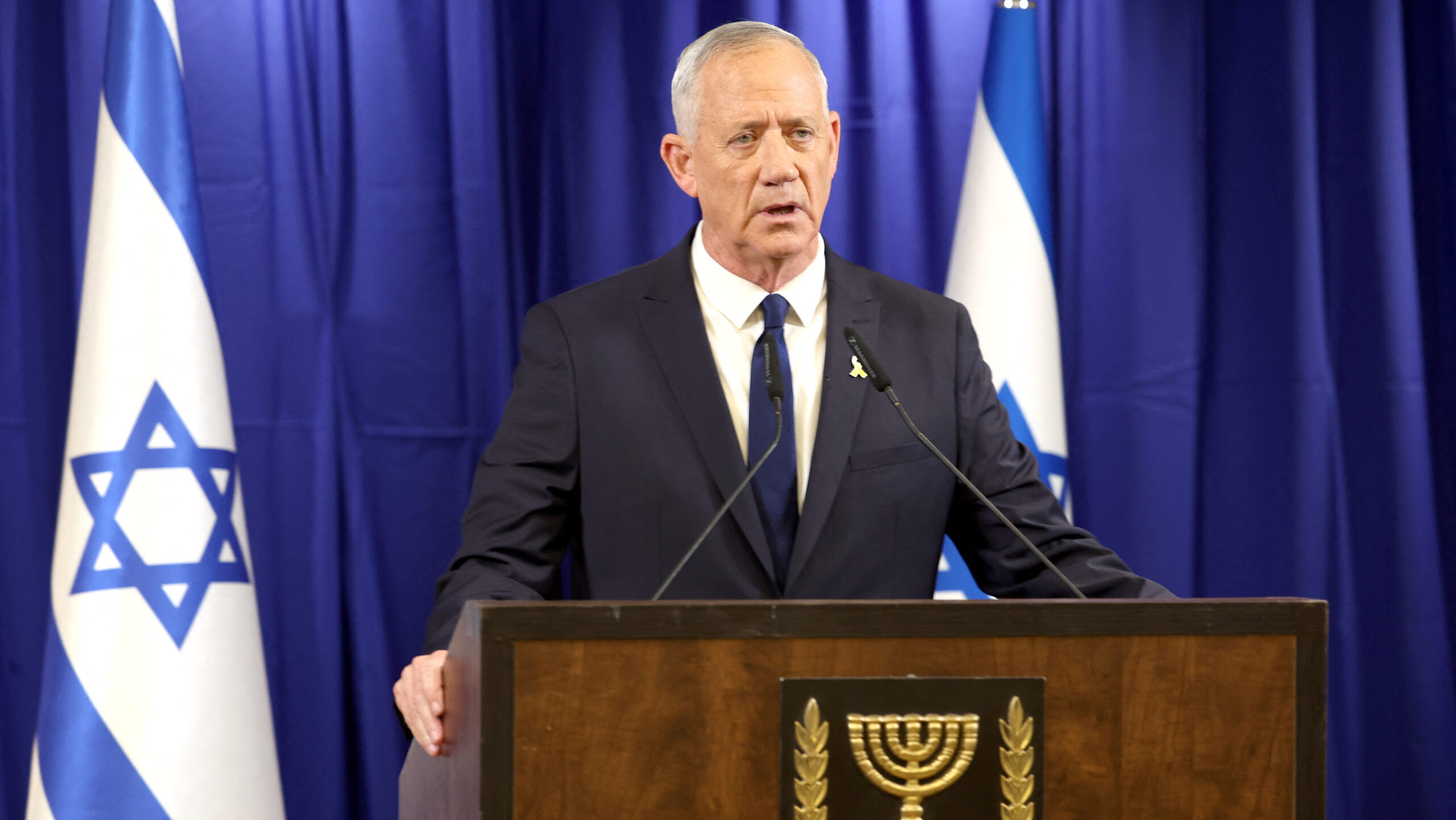 Benny Gantz Resigns From Netanyahu’s Gov’t, Calls for New Elections