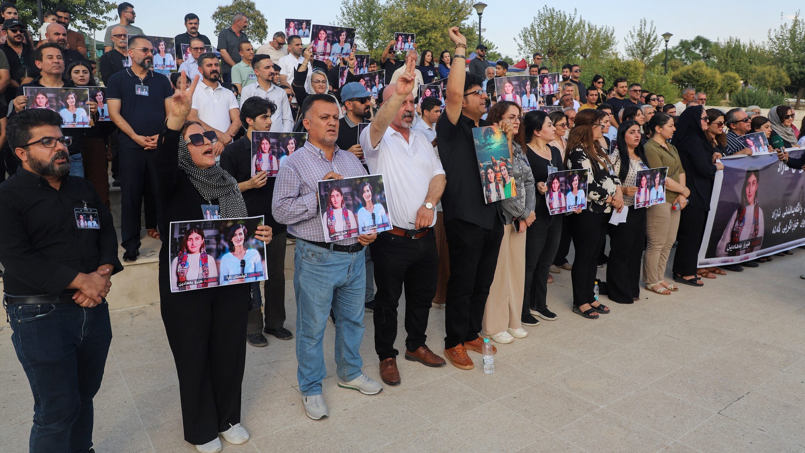 Iraqi protesters say Turkish drone strike killed two journalists