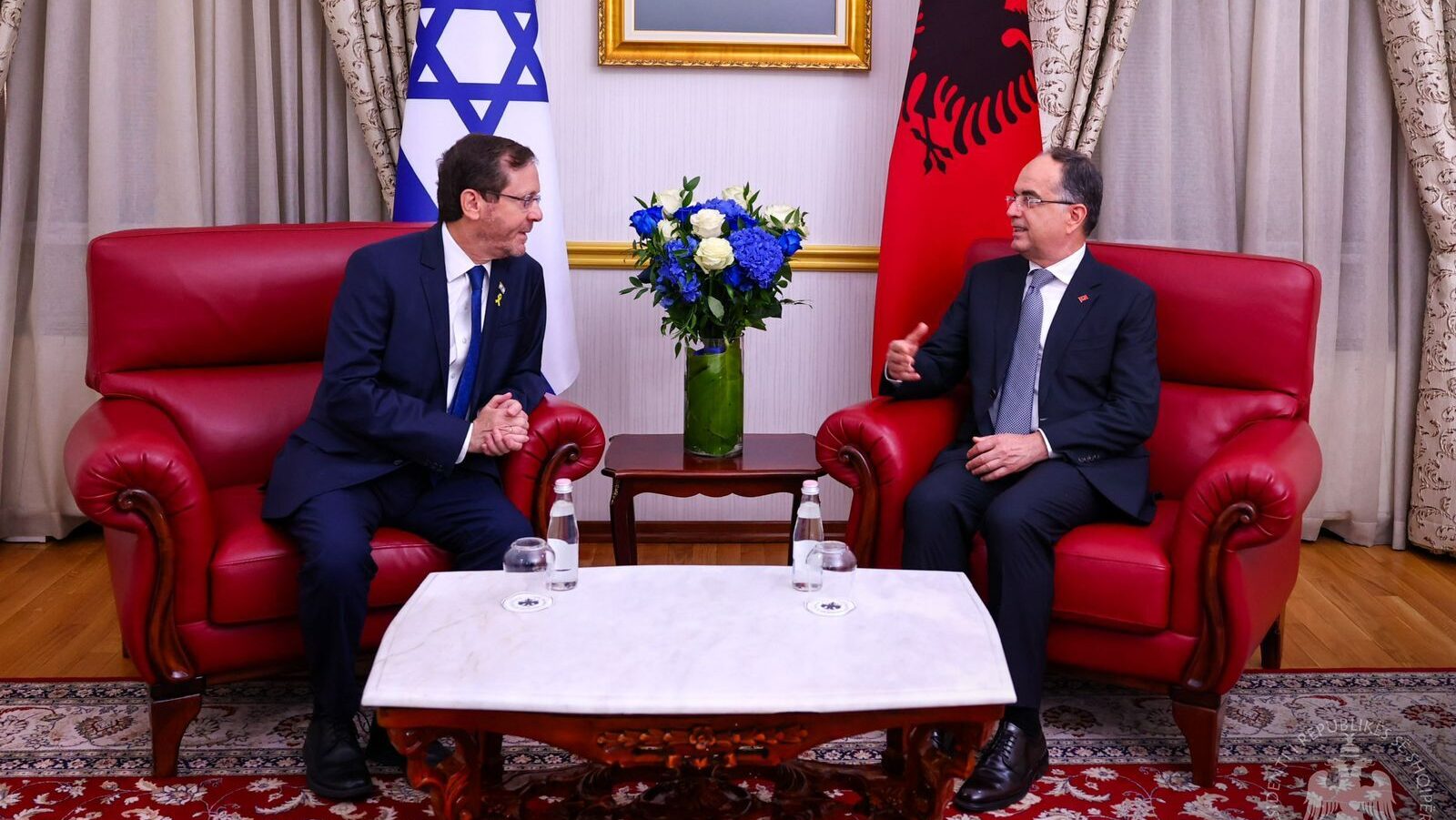 Israeli President Herzog Visits Albania, Calls for Global Action on Hostages