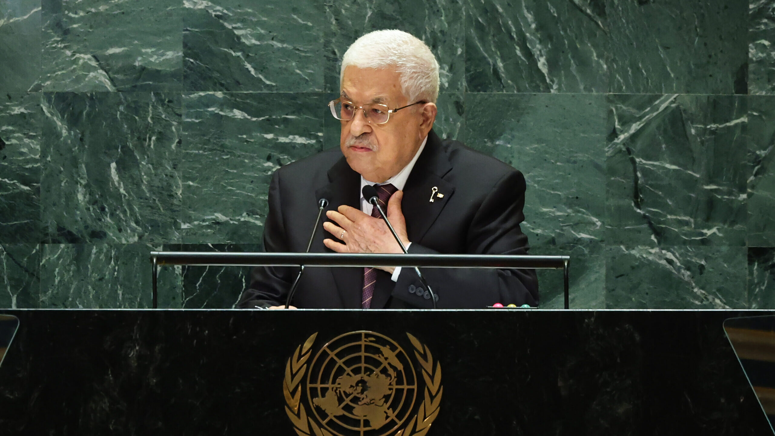 Abbas Slams US at UN for Blocking Cease-fire, Backing Israel in Gaza Conflict