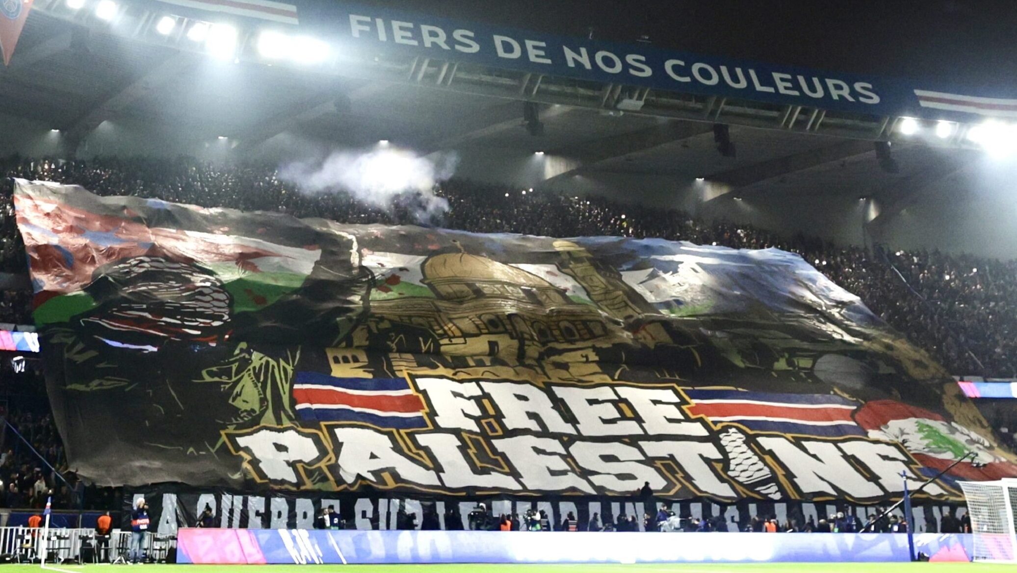 ‘Free Palestine’ Banner at PSG Game Sparks Ministerial Outcry
