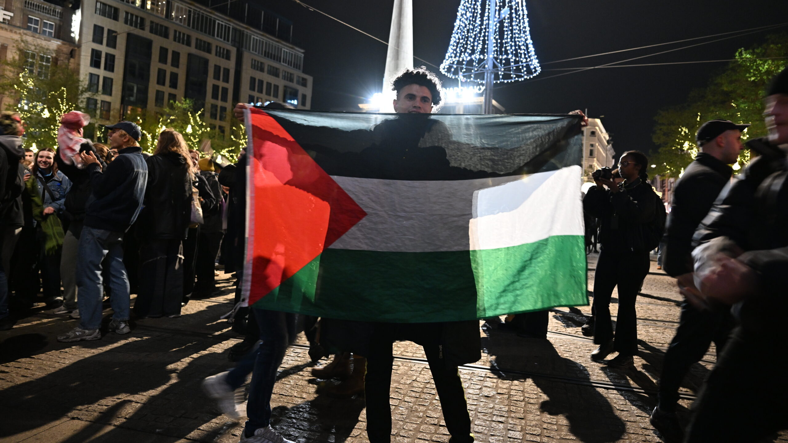 Amsterdam Arrests Pro-Palestinian Protesters as City Grapples With Post-Match Violence