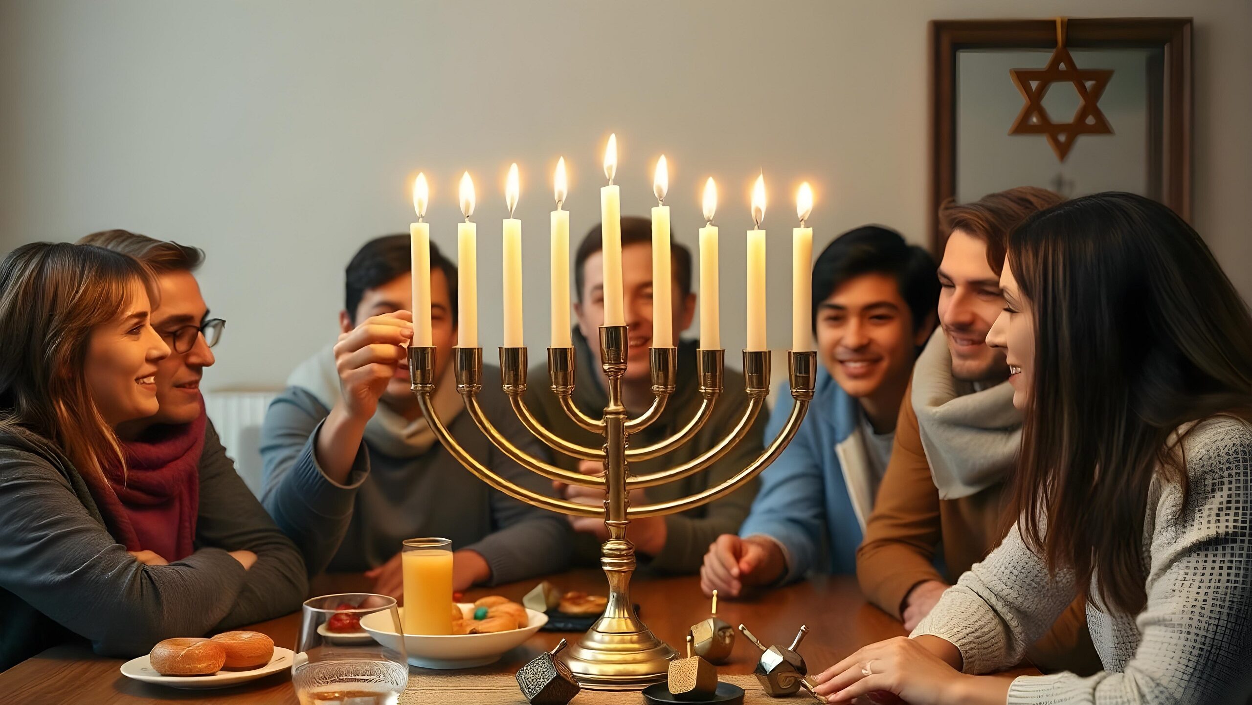 In Israel, Unaffiliated Russian Immigrants Find Community Hanukkah Celebration