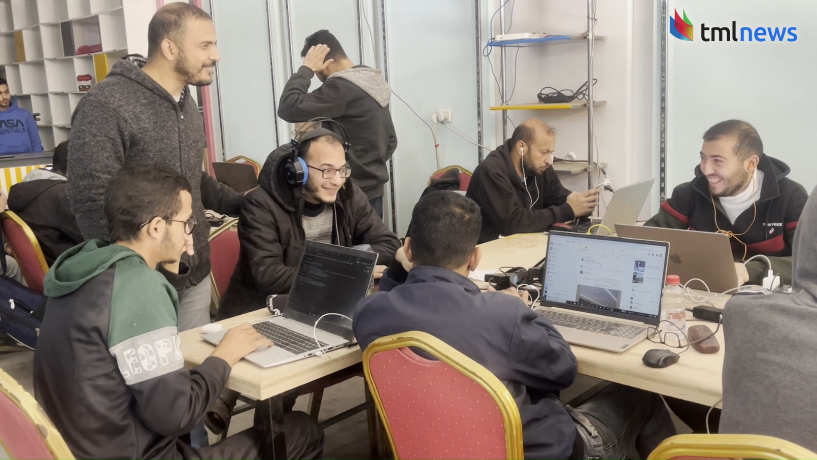 A Tech Hub Has Risen Amid the Rubble in Gaza