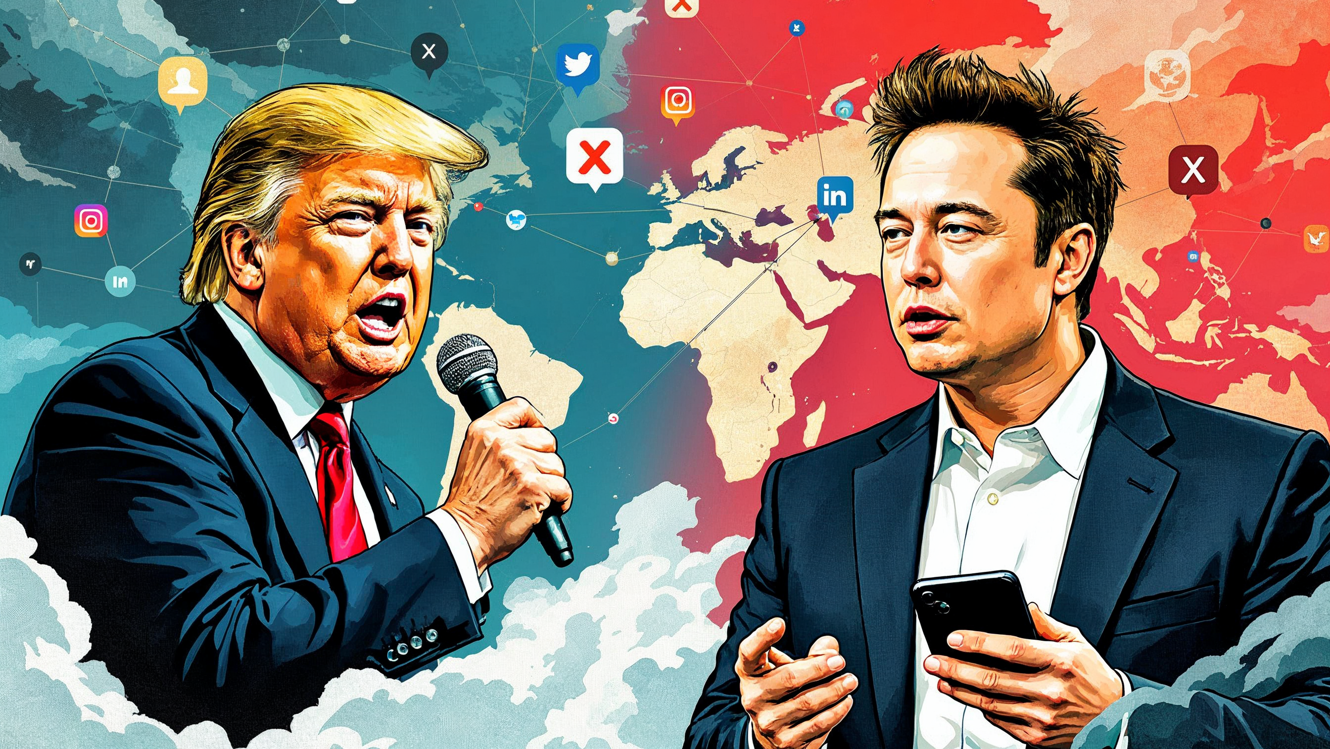 Trump and Musk, the Arsonists