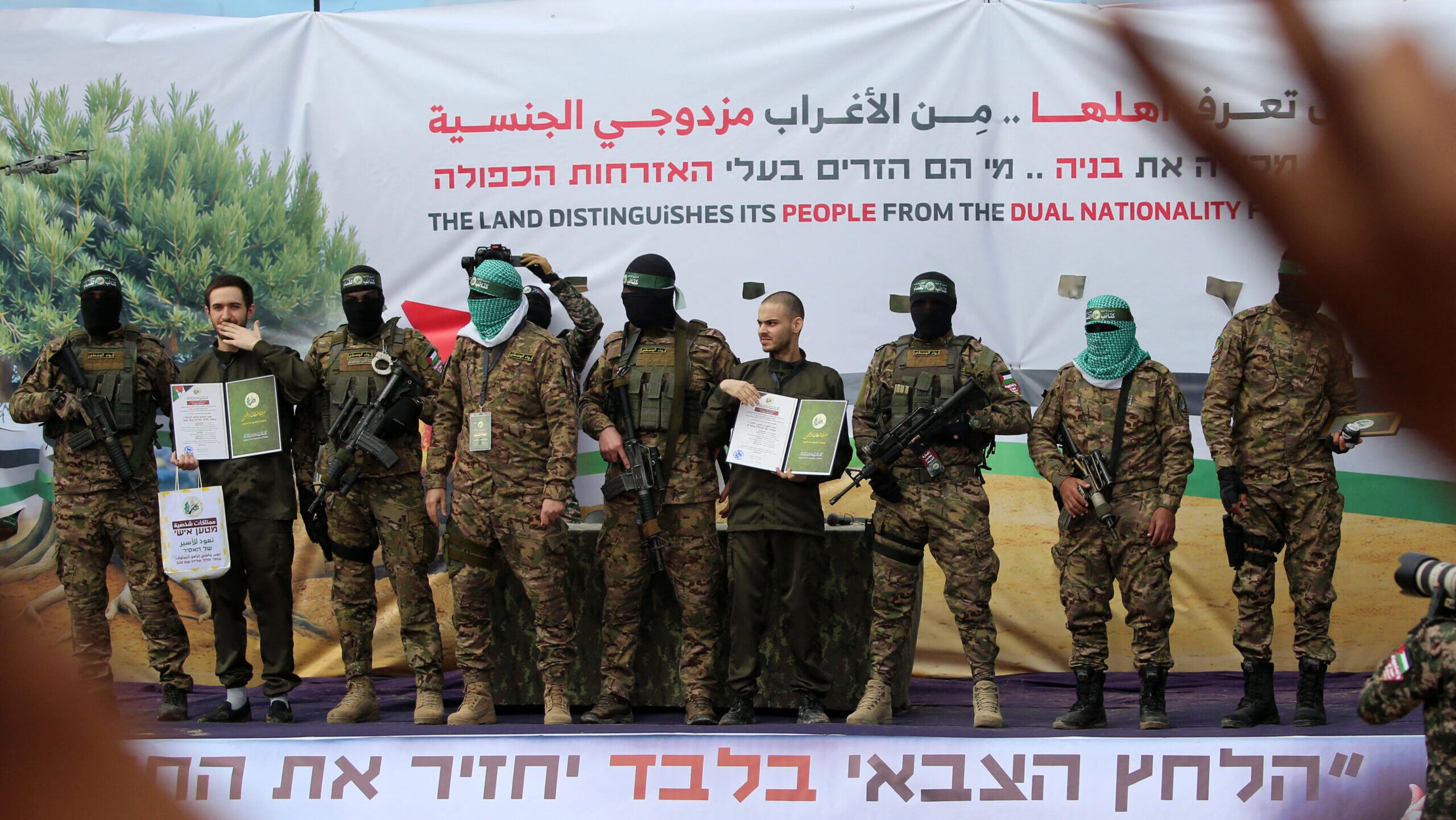 Hamas Frees Final 6 Hostages in First Phase of Ceasefire Deal