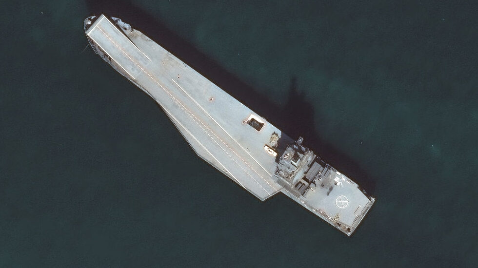 Experts Say Iran’s New Drone Carrier Poses Limited Threat to Israel