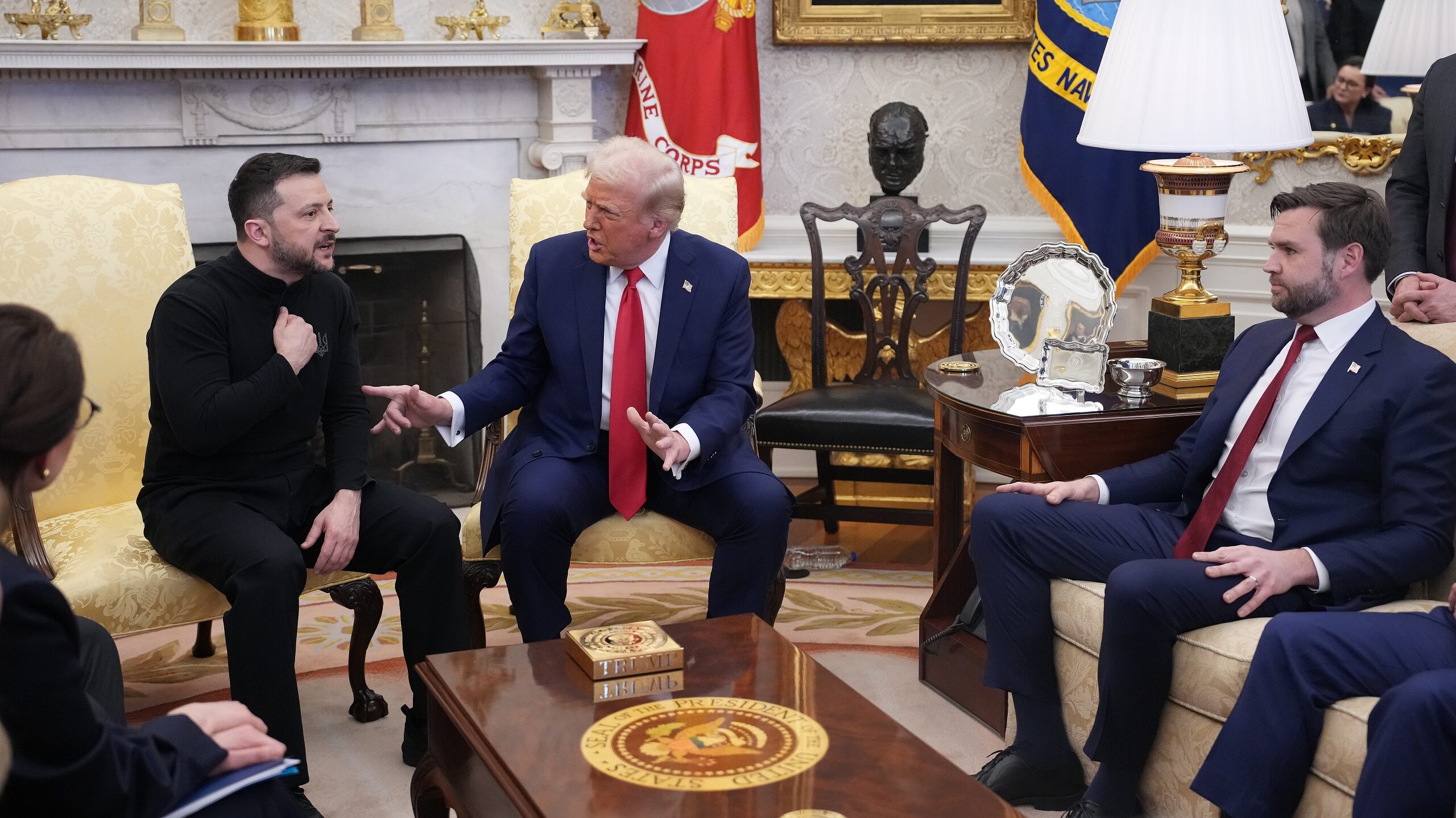 ‘Gambling With World War III’: Trump and Zelenskyy Clash in Heated Oval Office Meeting – The Media Line