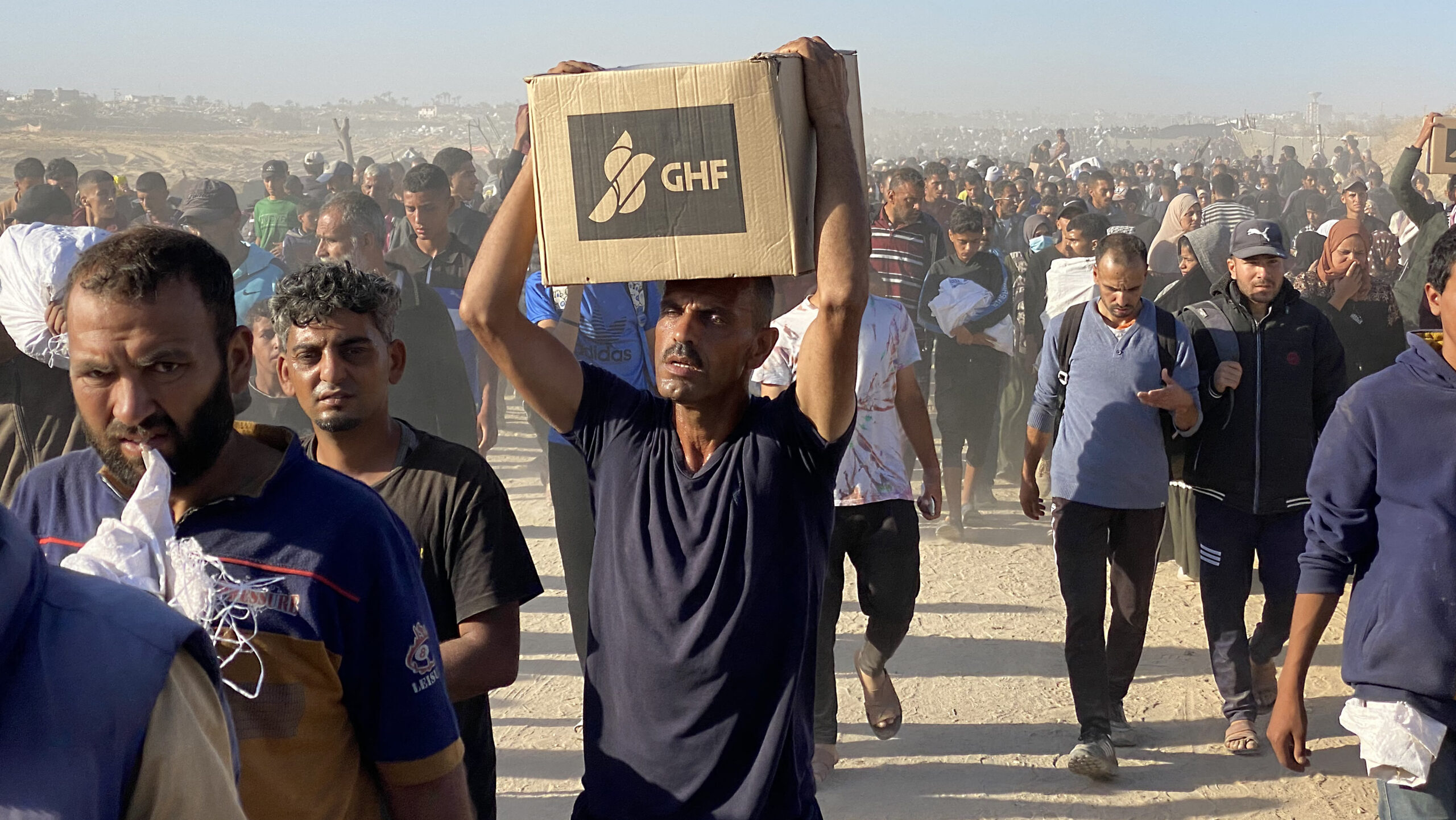 Gazan Health Ministry Says Dozens Killed Outside Aid Distribution Center
