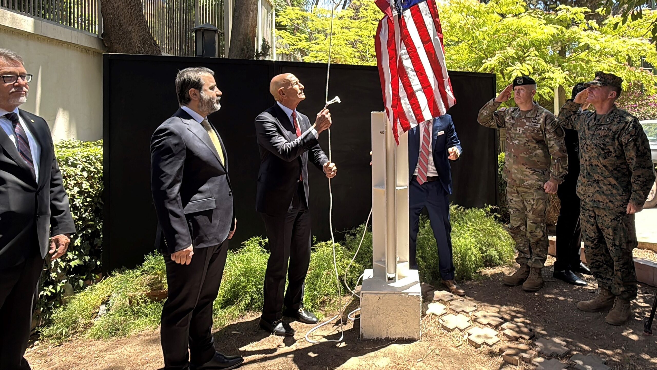 US Raises Flag in Damascus, Signaling Major Policy Shift