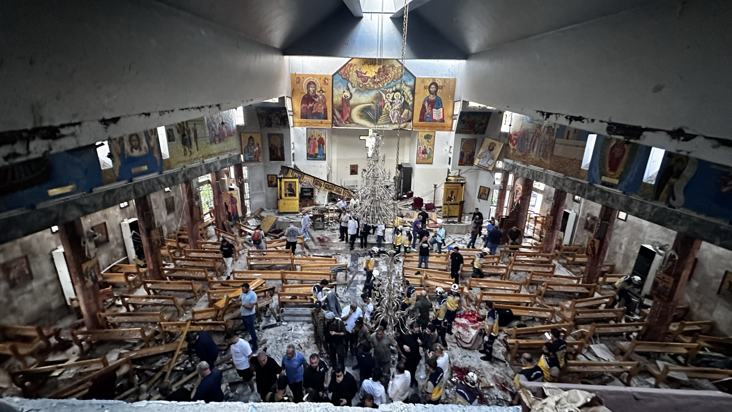 Deadly Church Bombing in Damascus Kills 25, Shaking Sense of Security in Syrian Capital