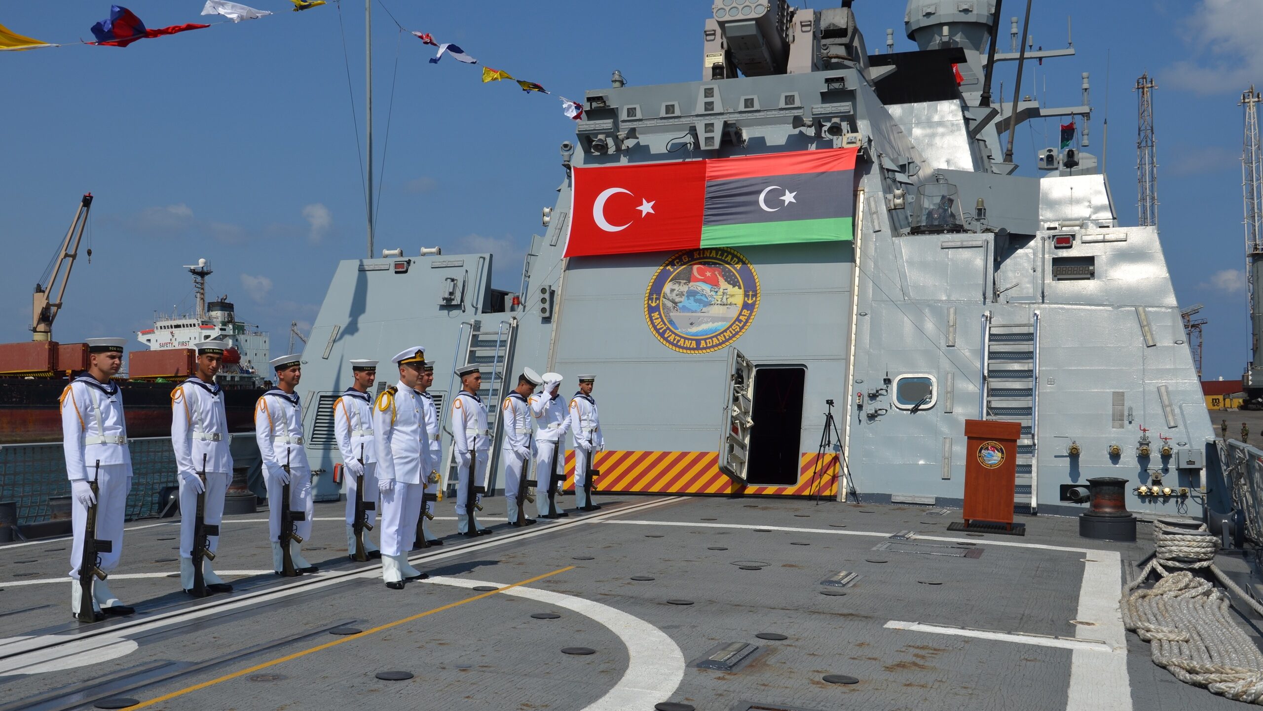 Turkish Warship’s Benghazi Visit Signals Warming Ties With Eastern Libya
