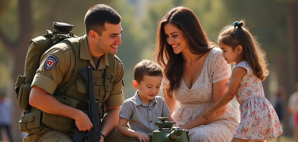 When Dad’s in the Reserves, the Whole Family Serves